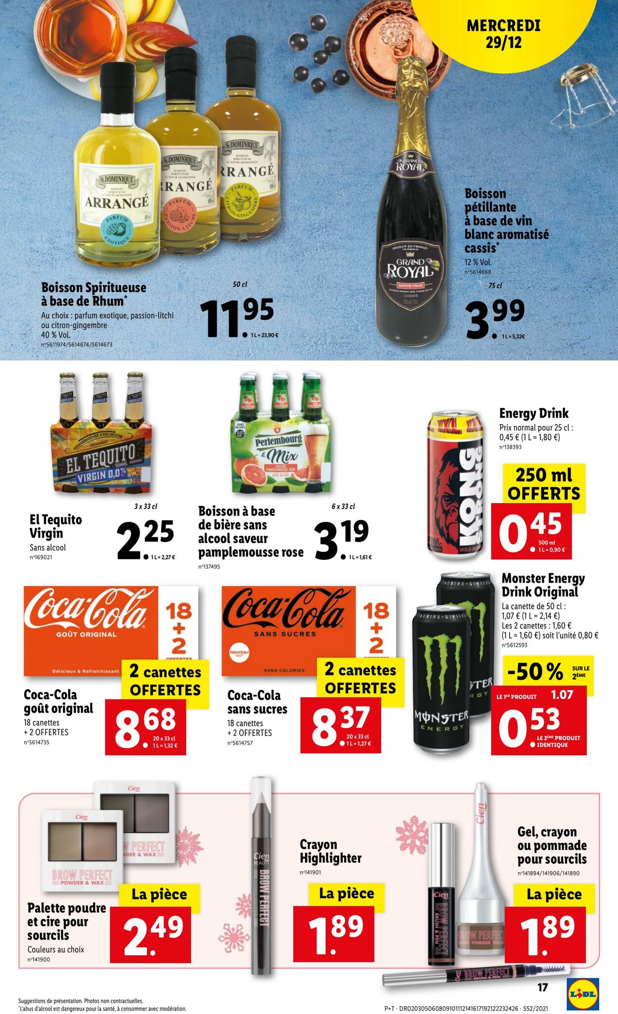 Catalogue Lidl 29.12.2021 - 04.01.2022