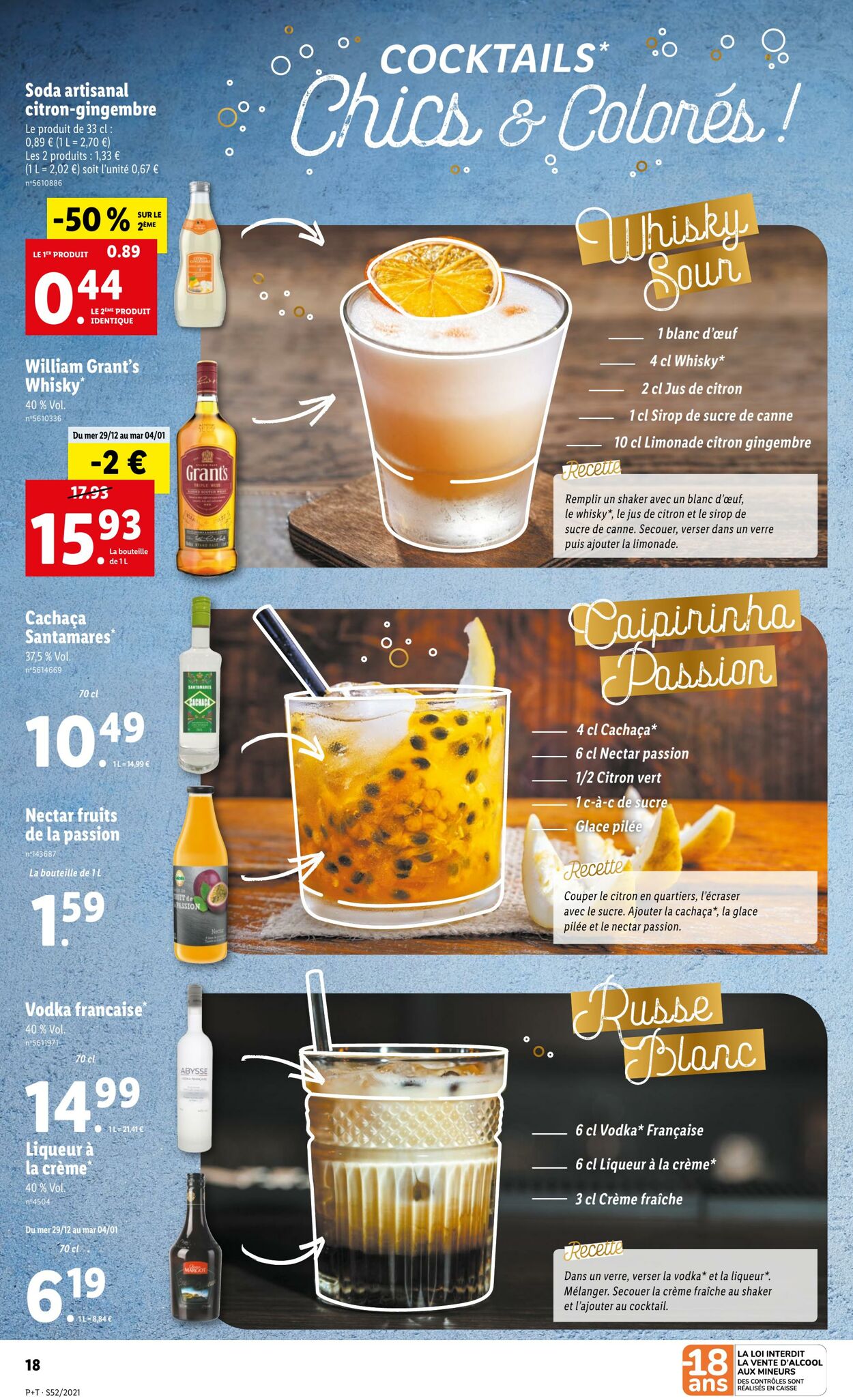 Catalogue Lidl 29.12.2021 - 04.01.2022