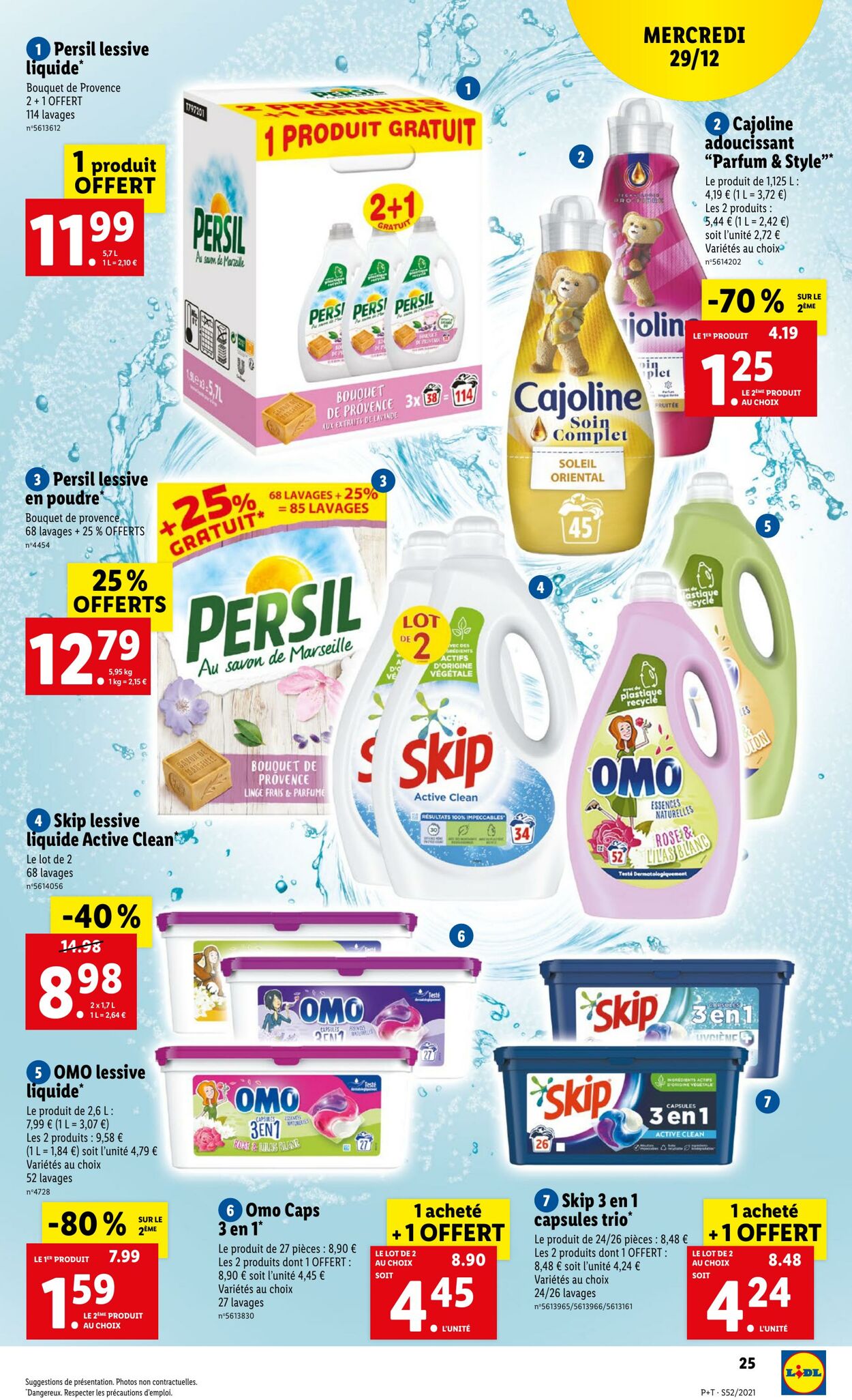 Catalogue Lidl 29.12.2021 - 04.01.2022