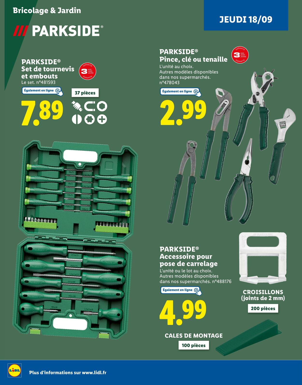 Catalogue Lidl 01.09.2025 - 18.09.2025