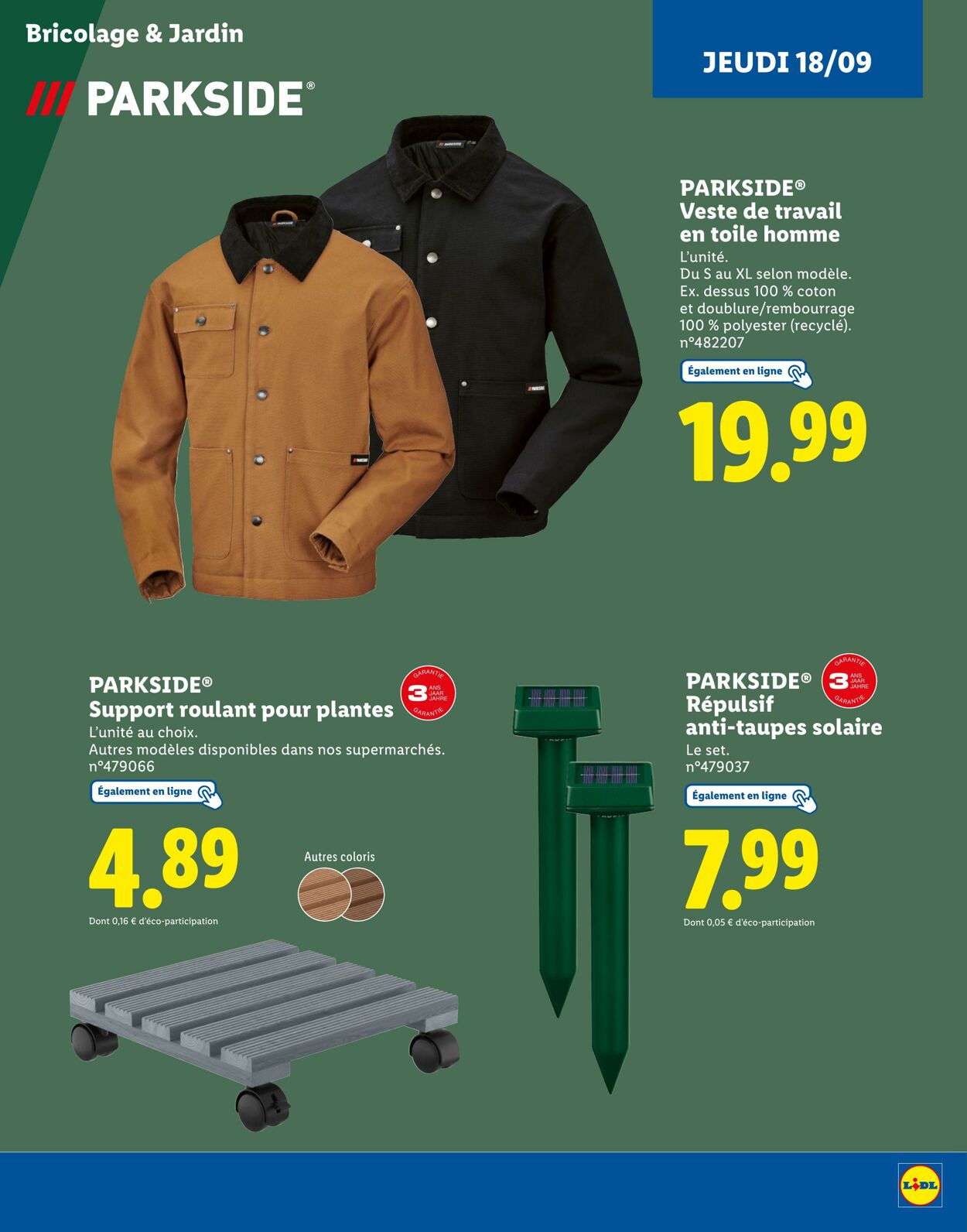 Catalogue Lidl 01.09.2025 - 18.09.2025