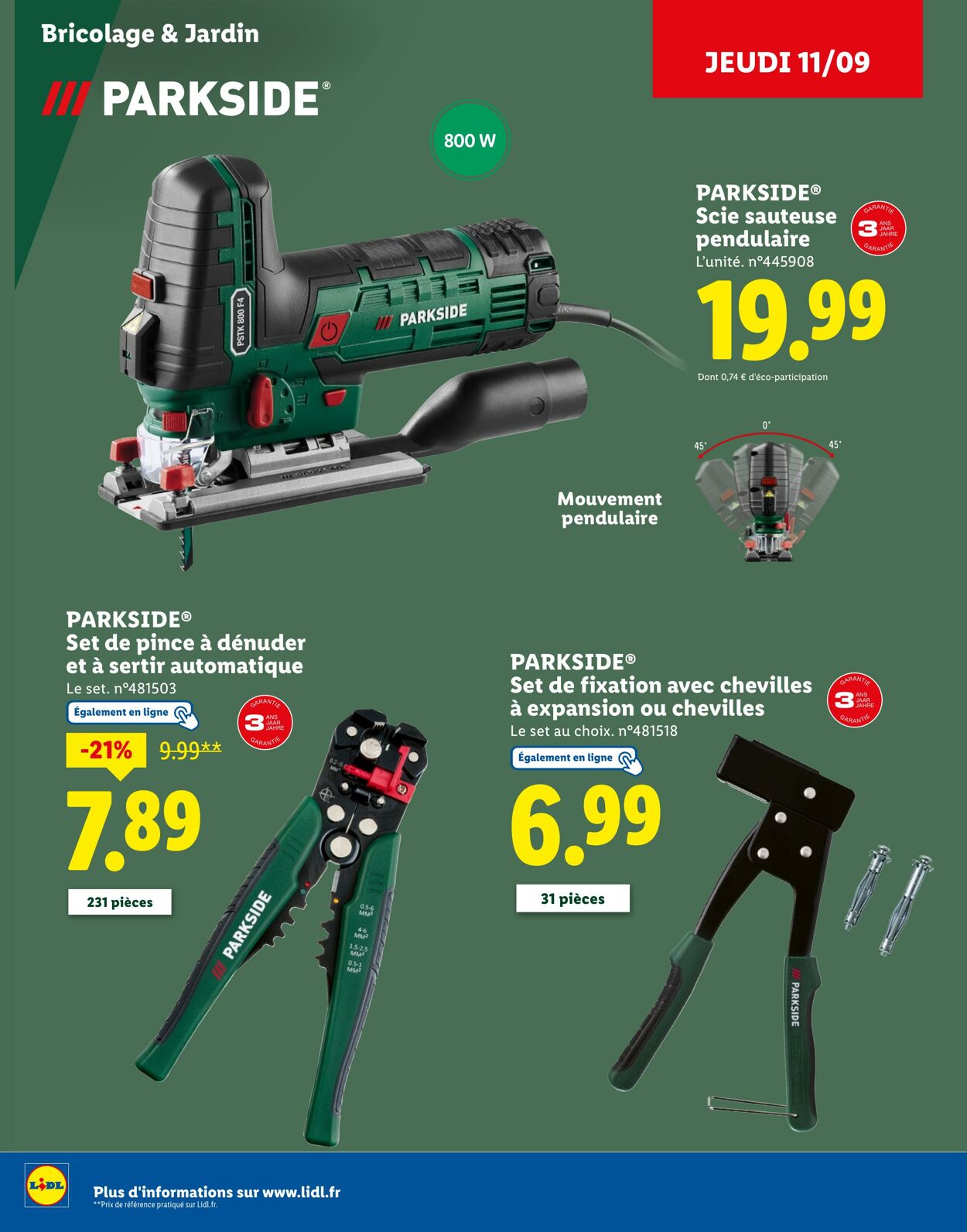 Catalogue Lidl 01.09.2025 - 18.09.2025
