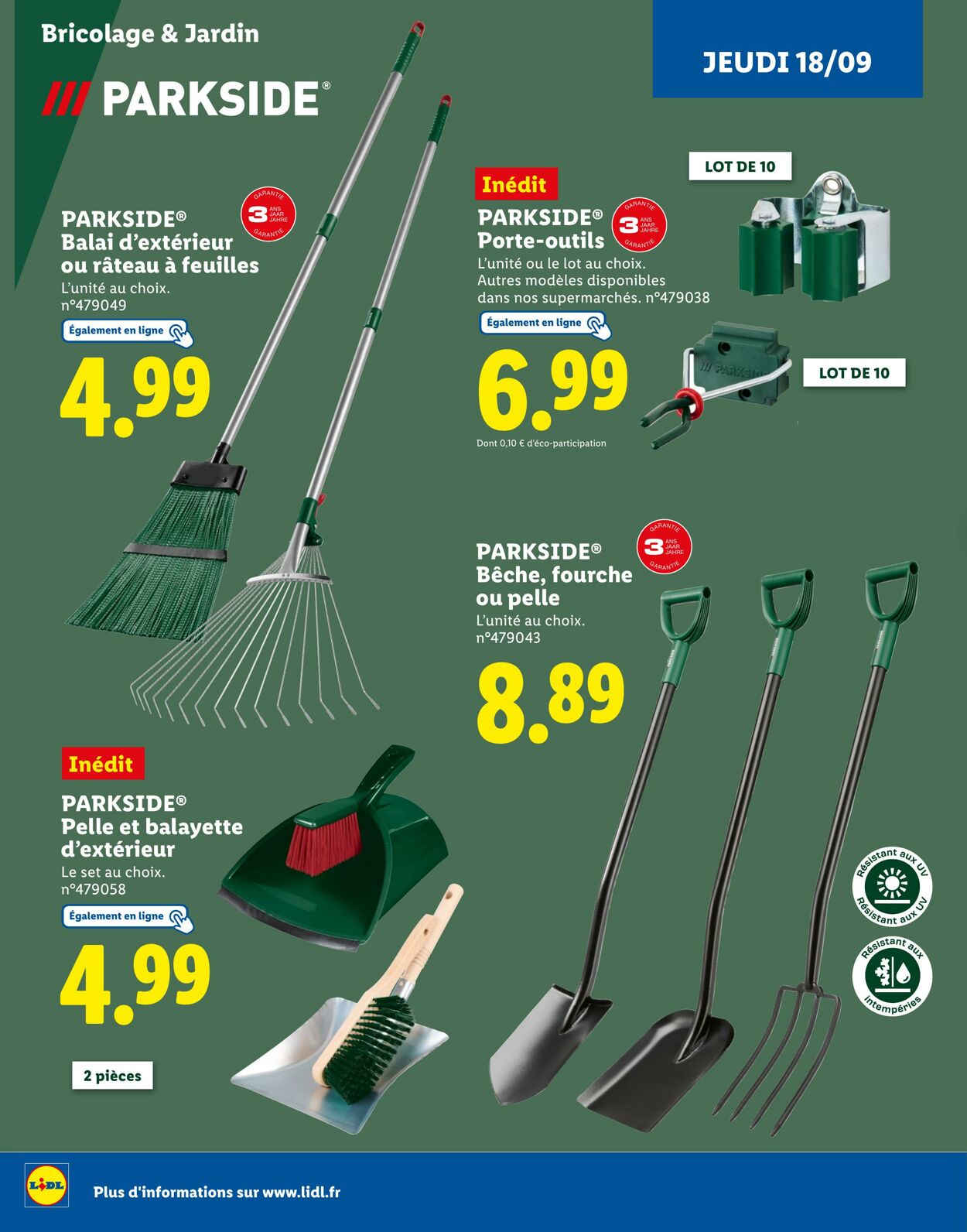 Catalogue Lidl 01.09.2025 - 18.09.2025