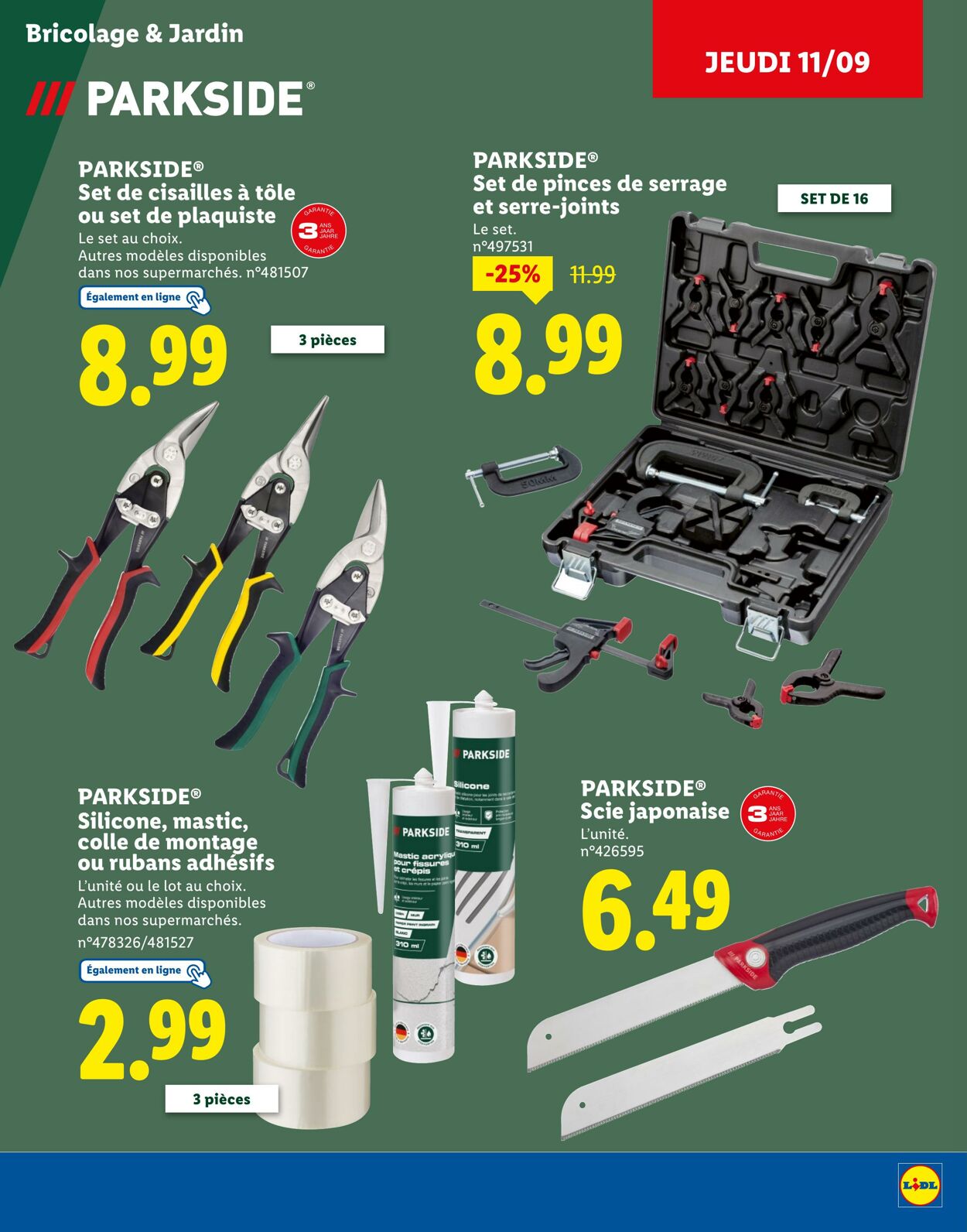 Catalogue Lidl 01.09.2025 - 18.09.2025