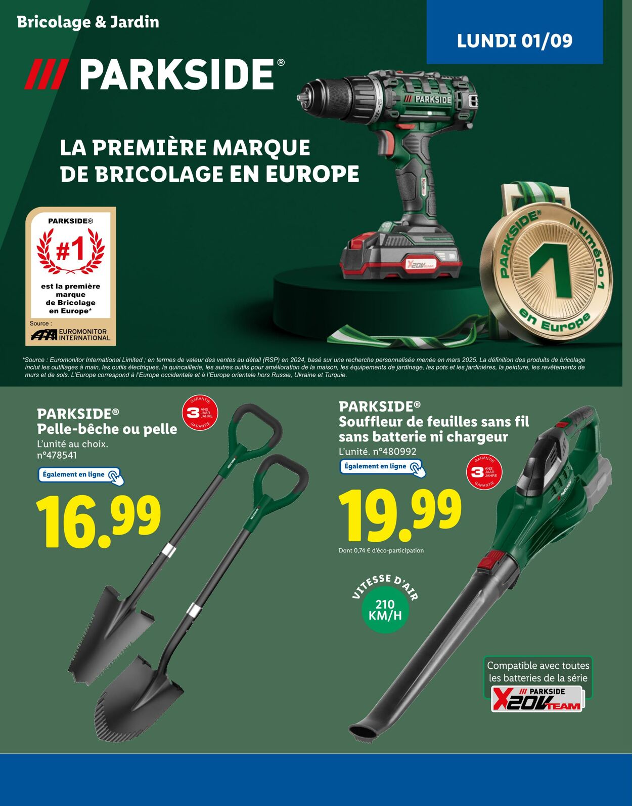 Catalogue Lidl 01.09.2025 - 18.09.2025