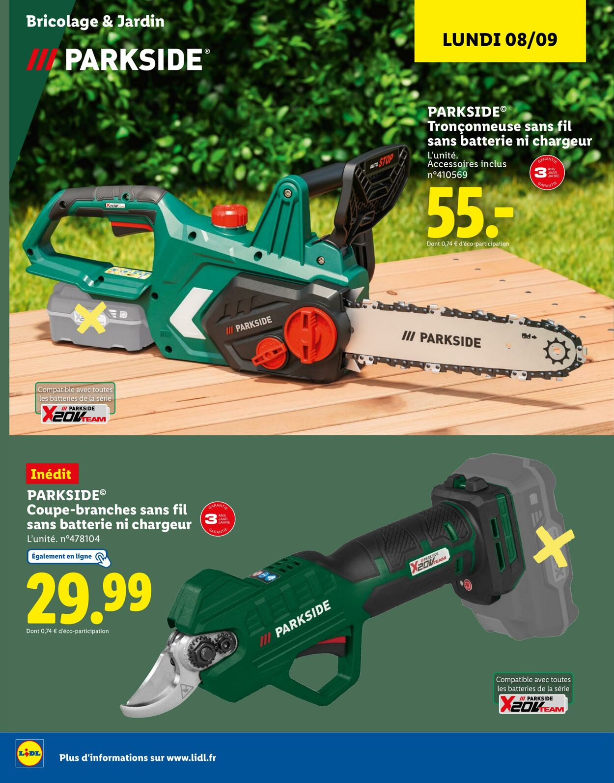 Catalogue Lidl 01.09.2025 - 18.09.2025