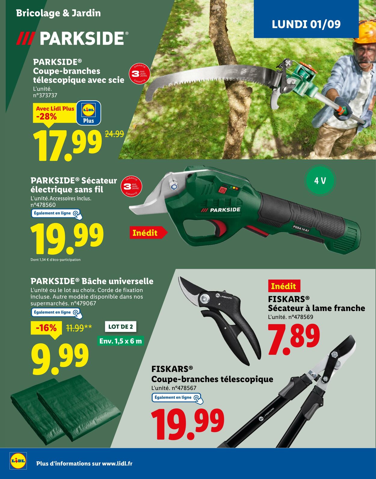 Catalogue Lidl 01.09.2025 - 18.09.2025