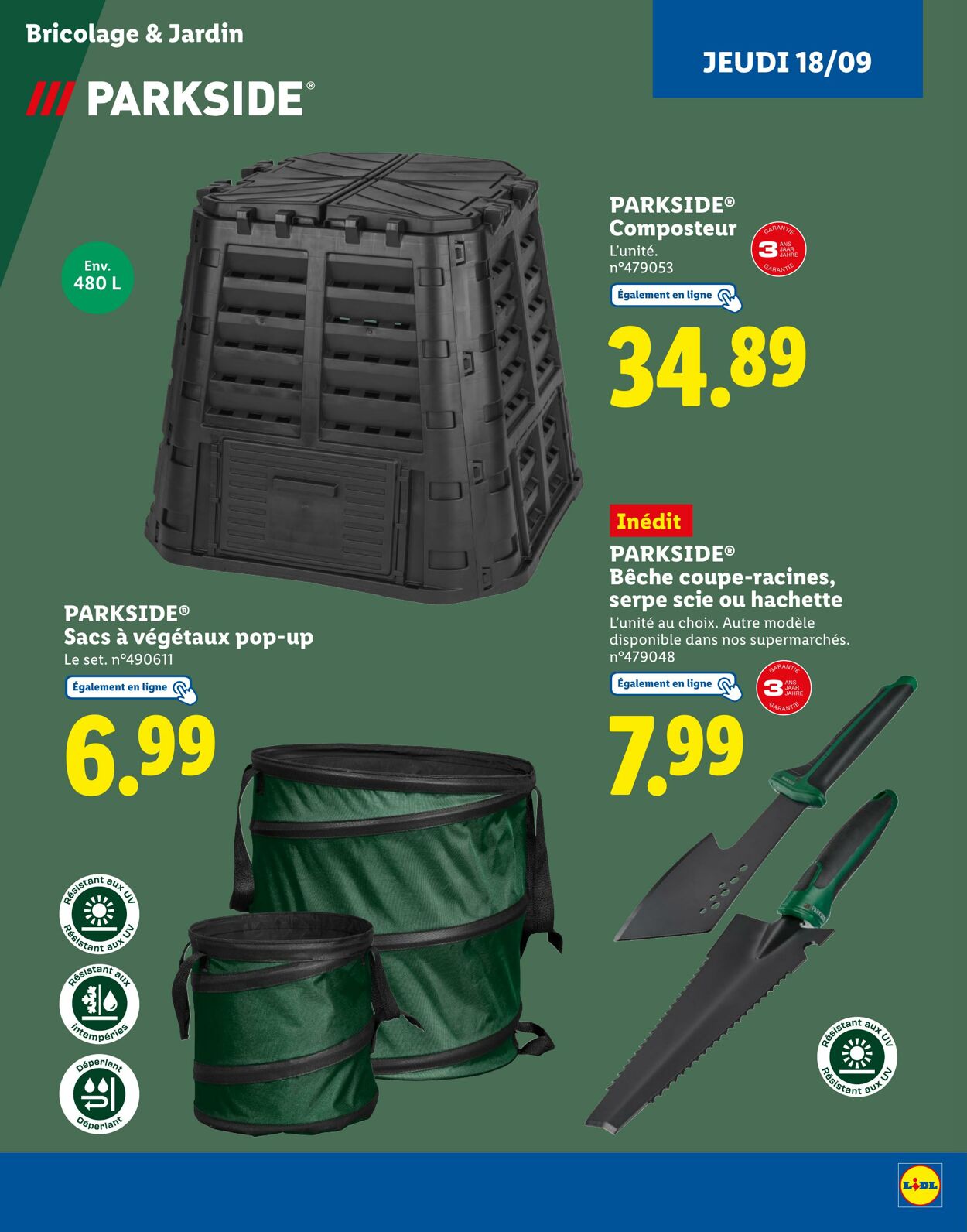 Catalogue Lidl 01.09.2025 - 18.09.2025