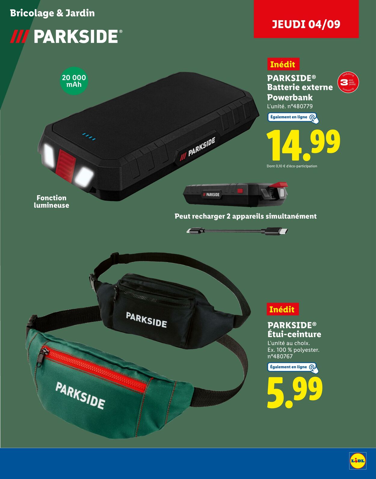Catalogue Lidl 01.09.2025 - 18.09.2025