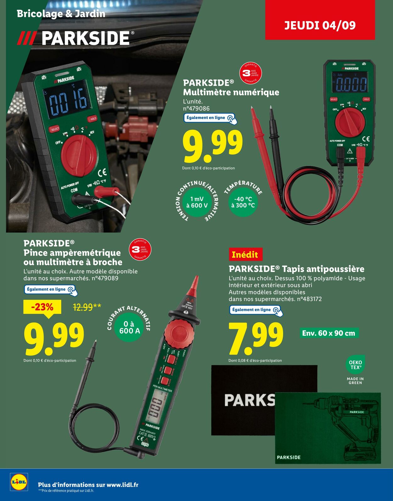Catalogue Lidl 01.09.2025 - 18.09.2025