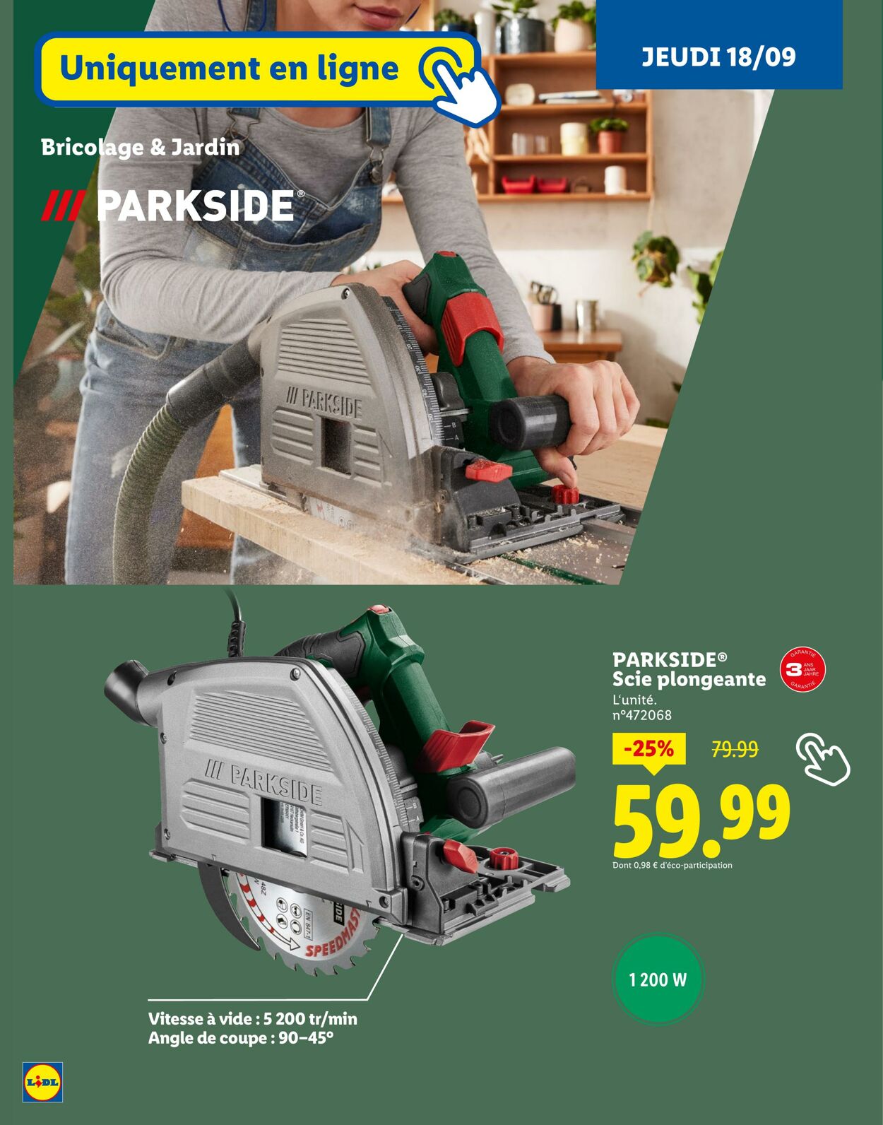 Catalogue Lidl 01.09.2025 - 18.09.2025