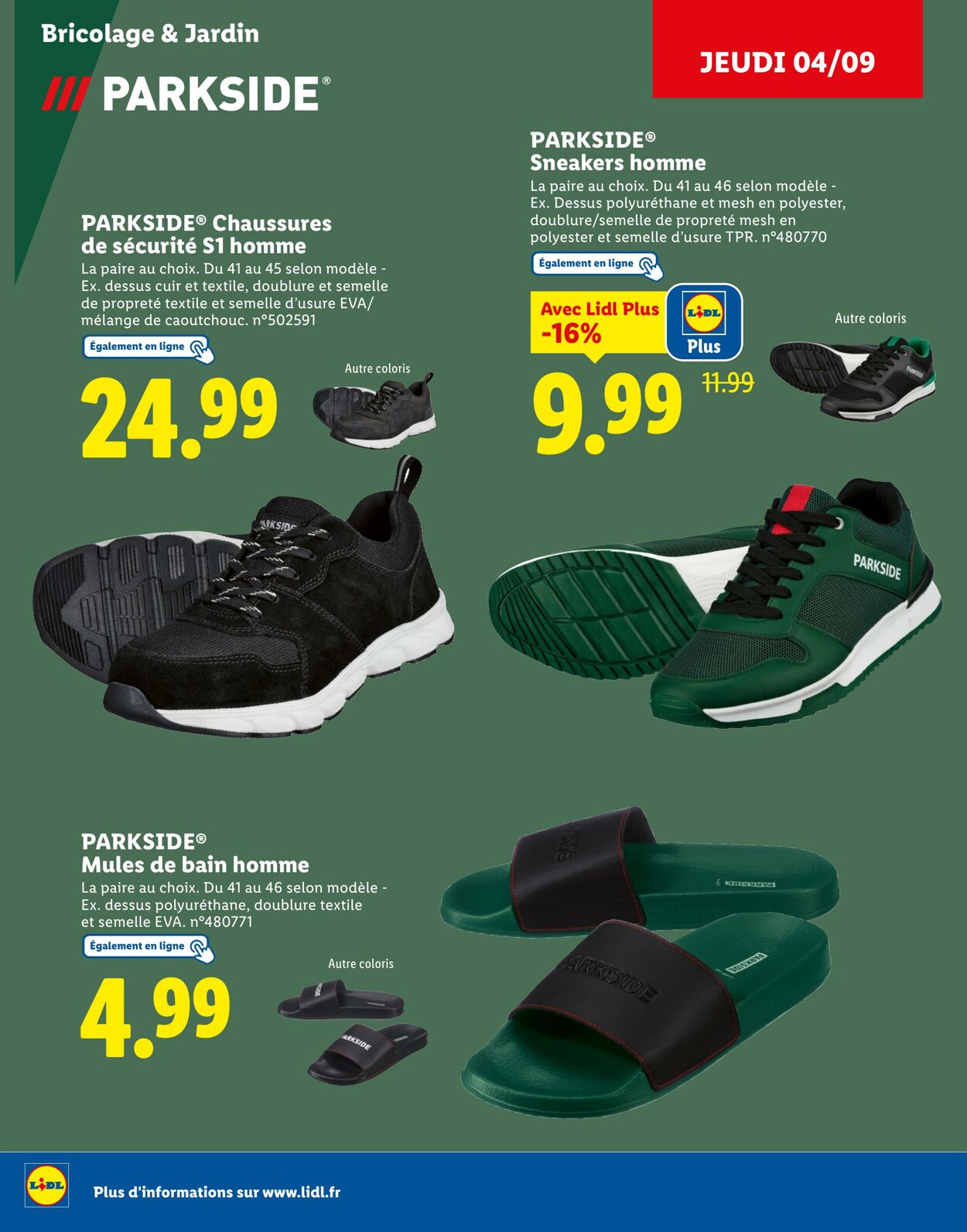 Catalogue Lidl 01.09.2025 - 18.09.2025