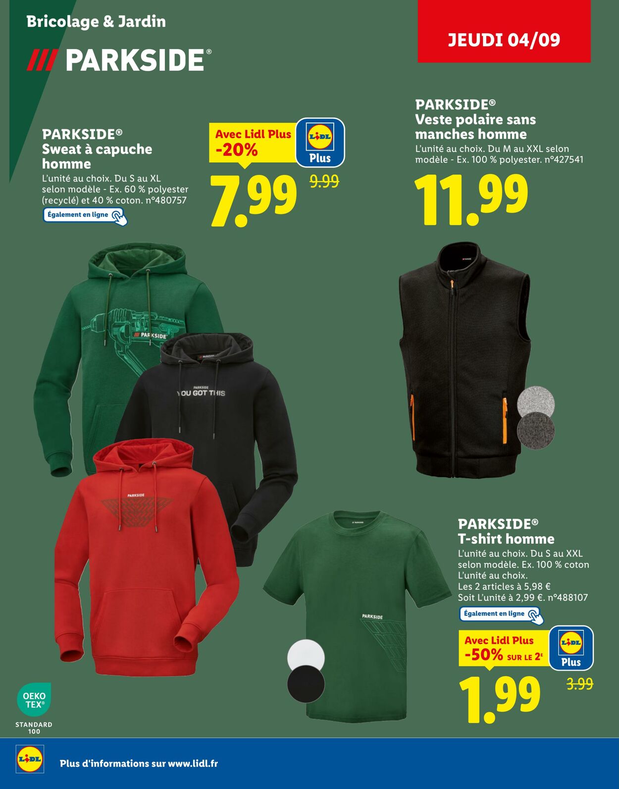 Catalogue Lidl 01.09.2025 - 18.09.2025