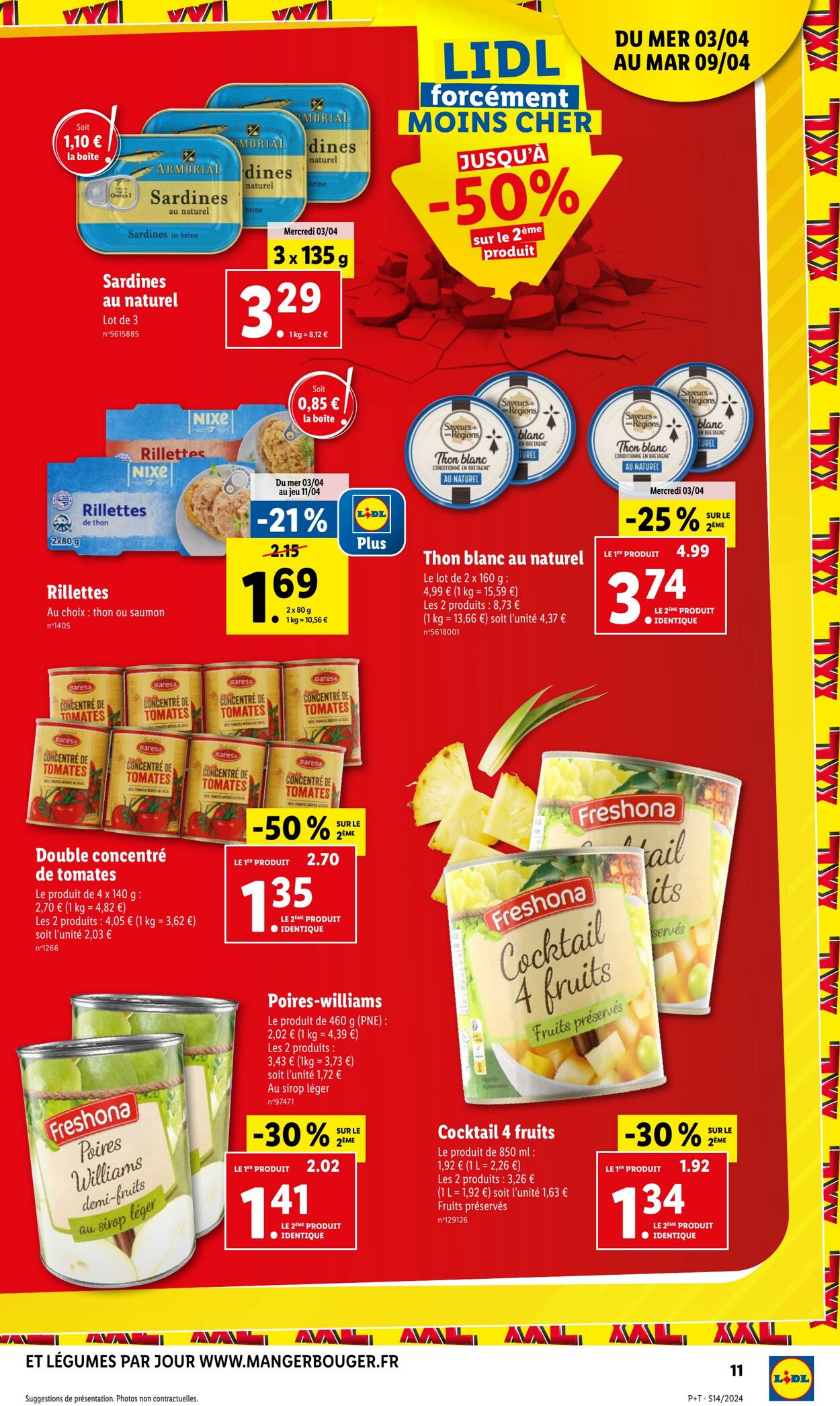 Catalogue Lidl 03.04.2024 - 09.04.2024