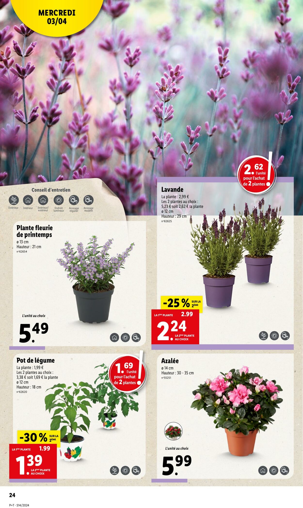 Catalogue Lidl 03.04.2024 - 09.04.2024