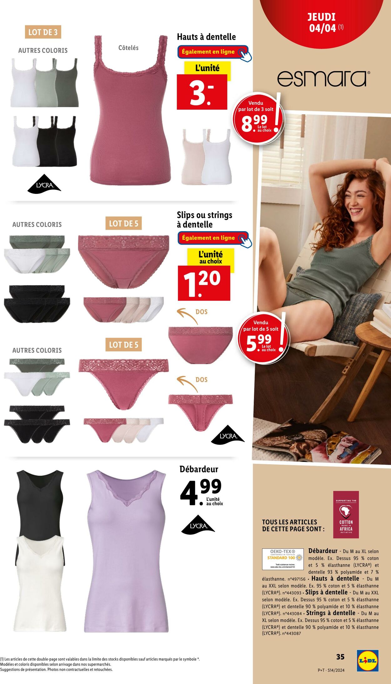 Catalogue Lidl 03.04.2024 - 09.04.2024