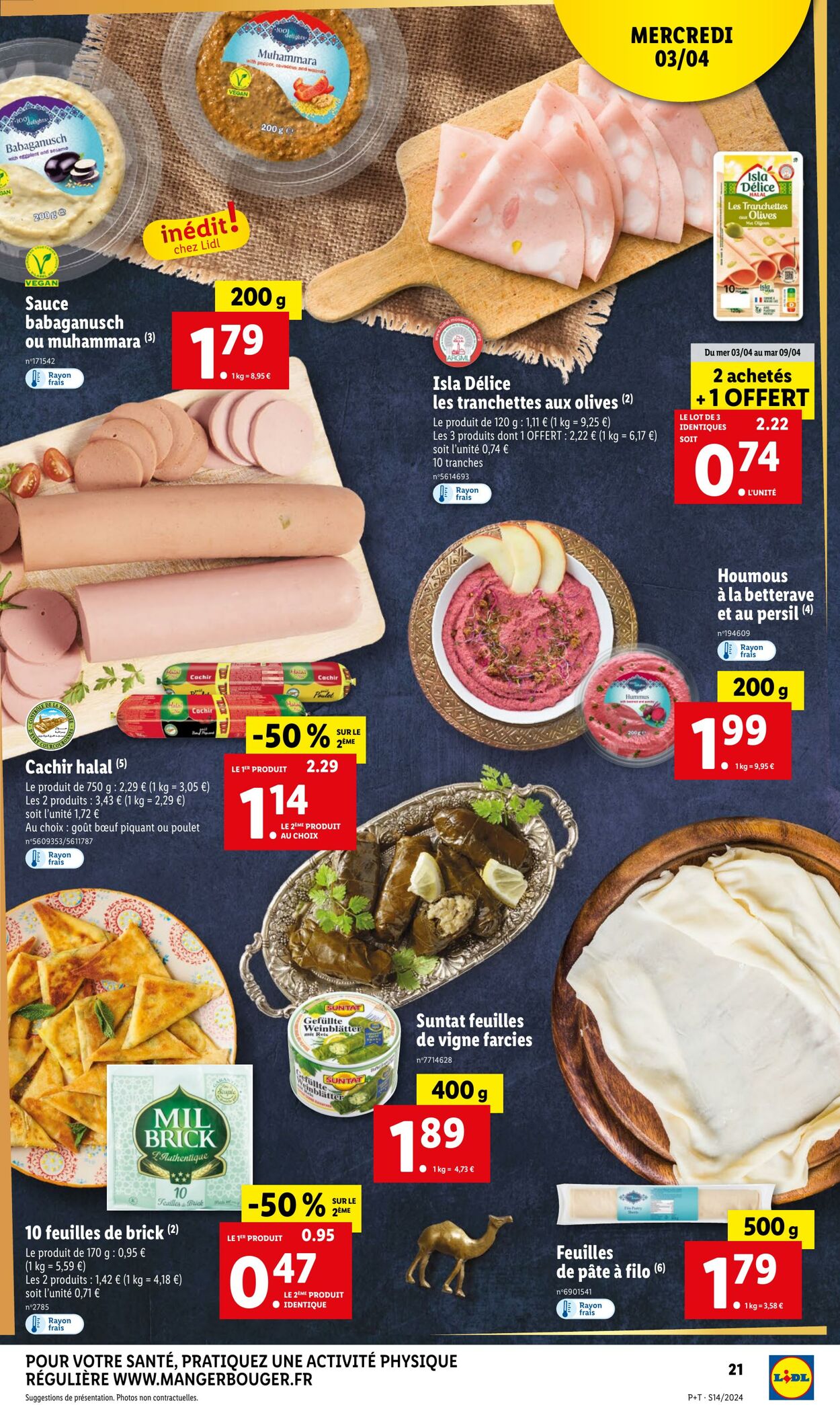 Catalogue Lidl 03.04.2024 - 09.04.2024