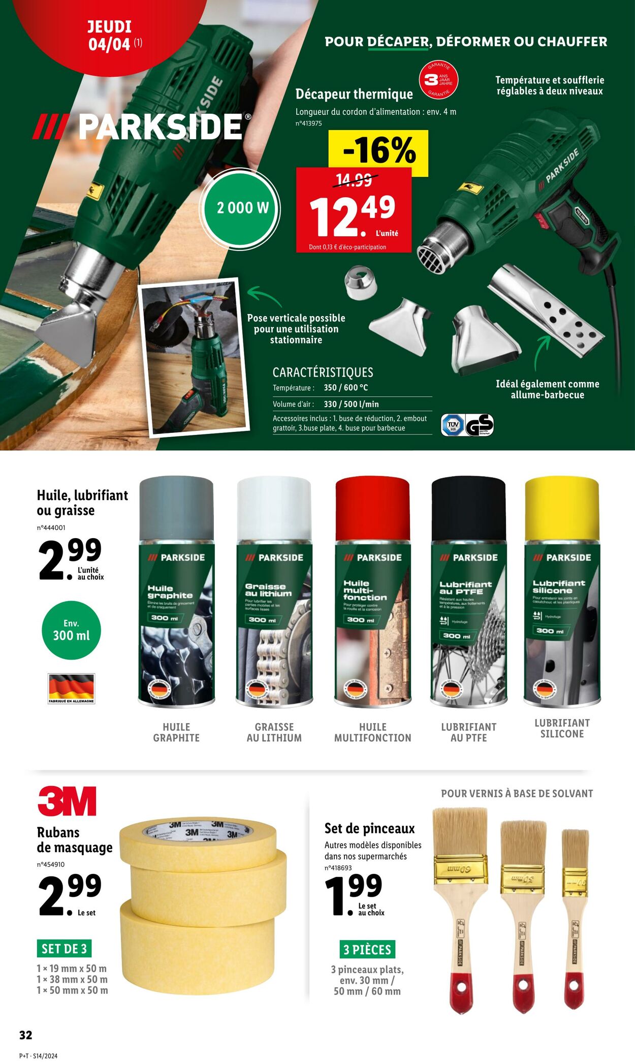 Catalogue Lidl 03.04.2024 - 09.04.2024