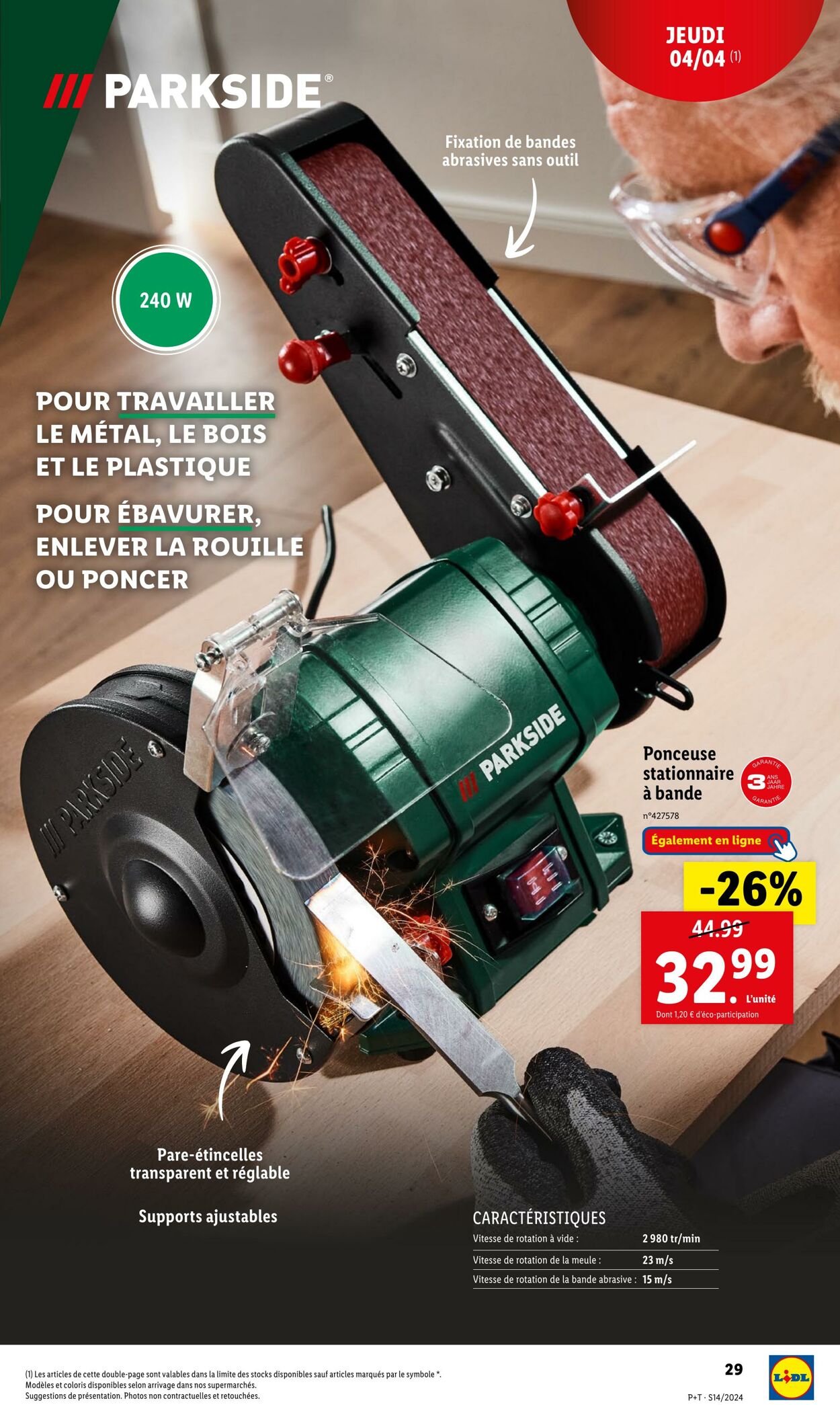 Catalogue Lidl 03.04.2024 - 09.04.2024