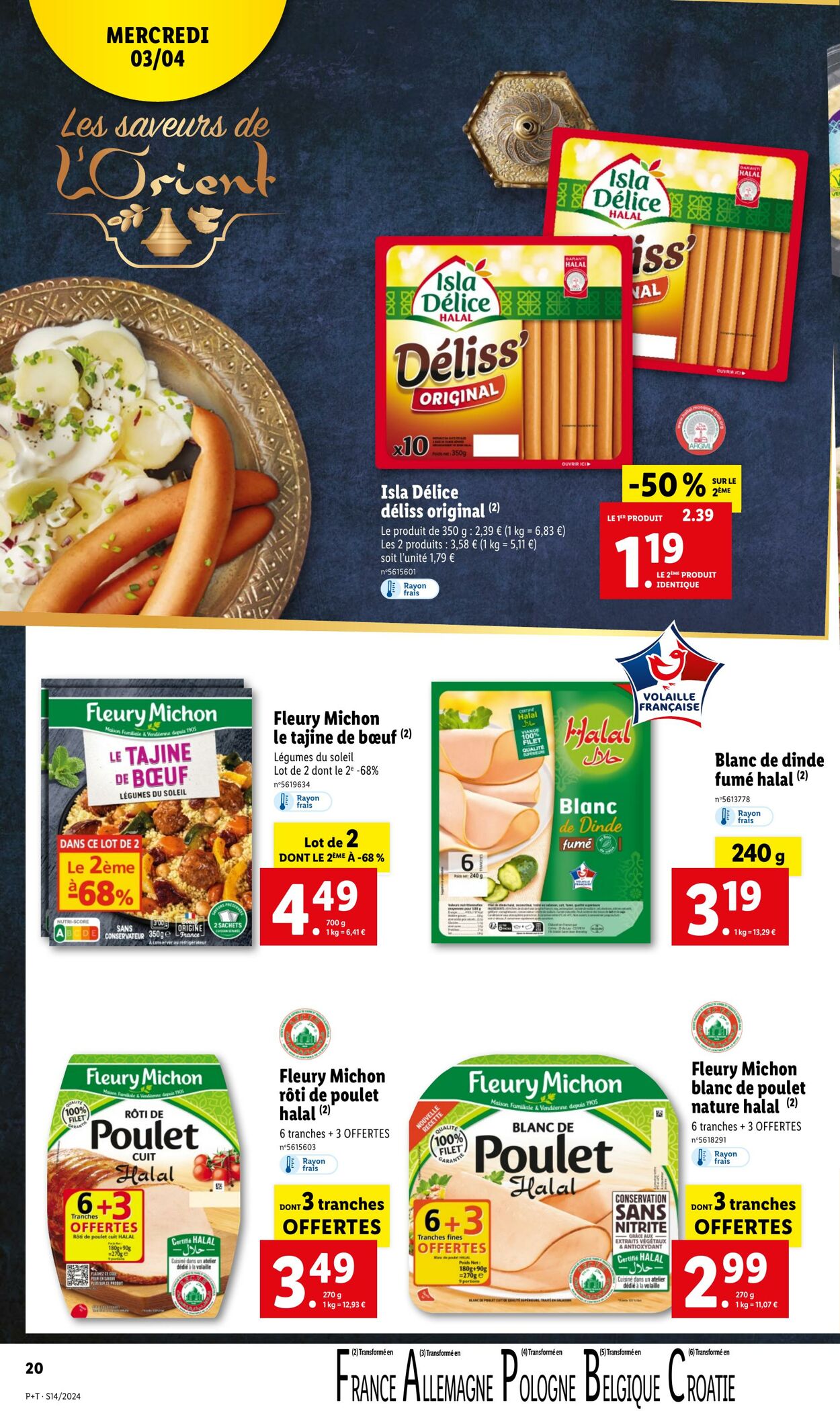 Catalogue Lidl 03.04.2024 - 09.04.2024