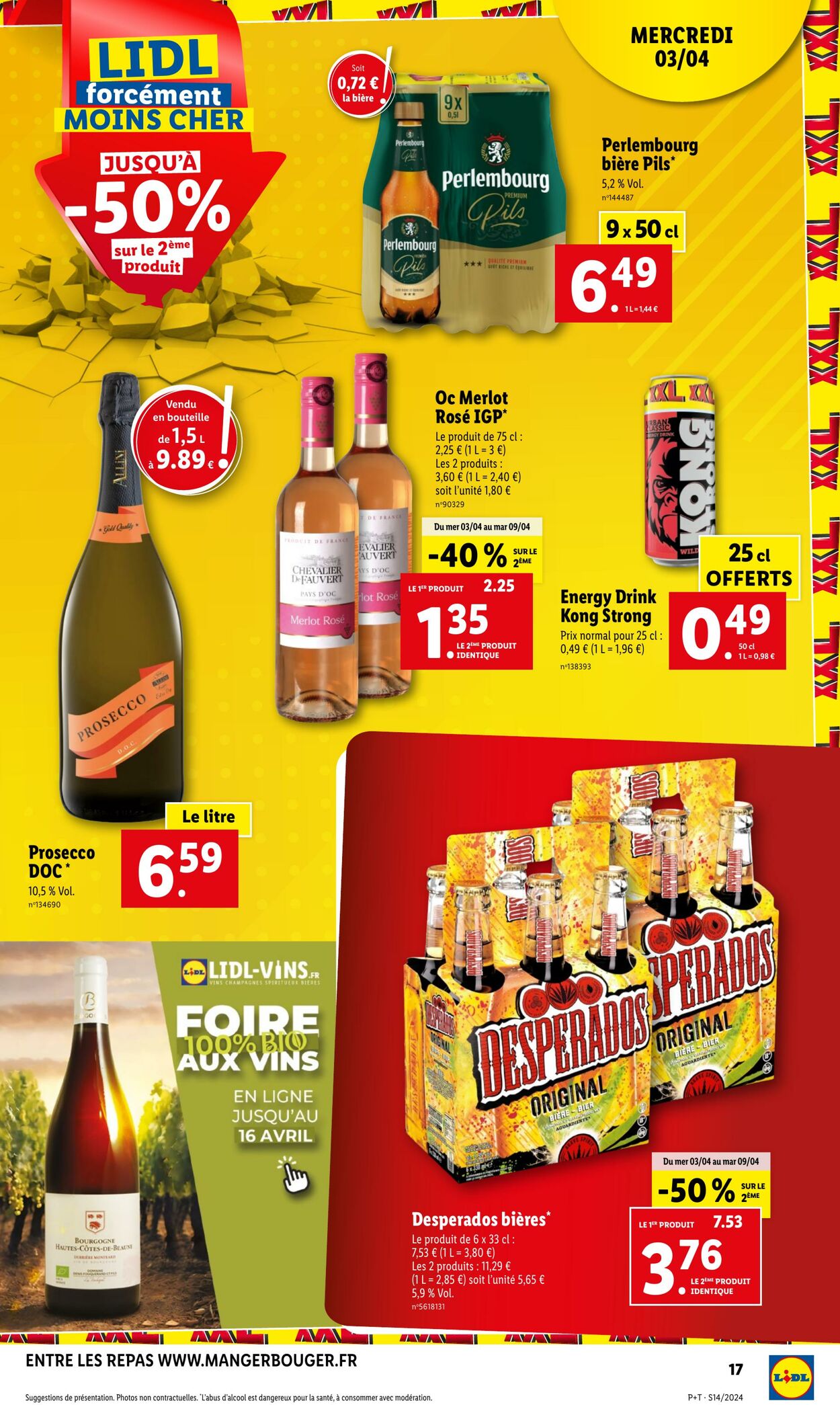 Catalogue Lidl 03.04.2024 - 09.04.2024