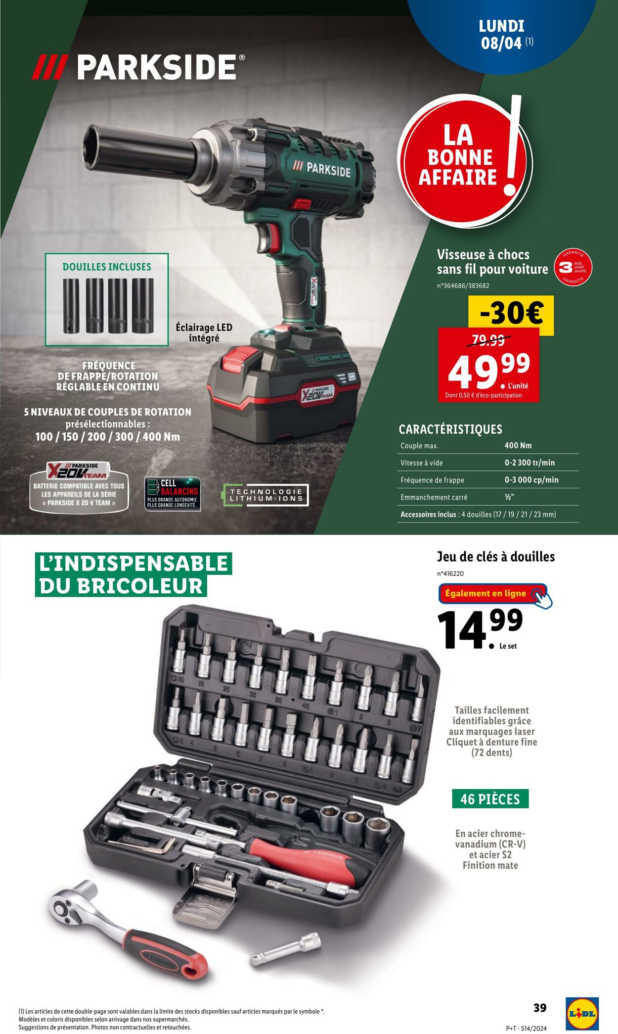 Catalogue Lidl 03.04.2024 - 09.04.2024