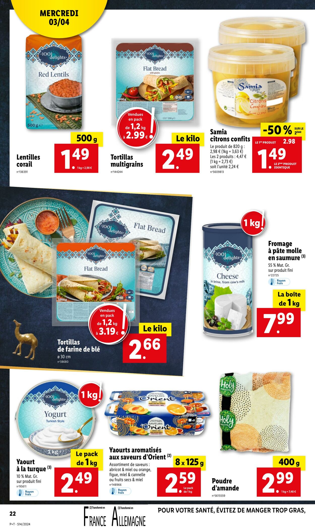 Catalogue Lidl 03.04.2024 - 09.04.2024