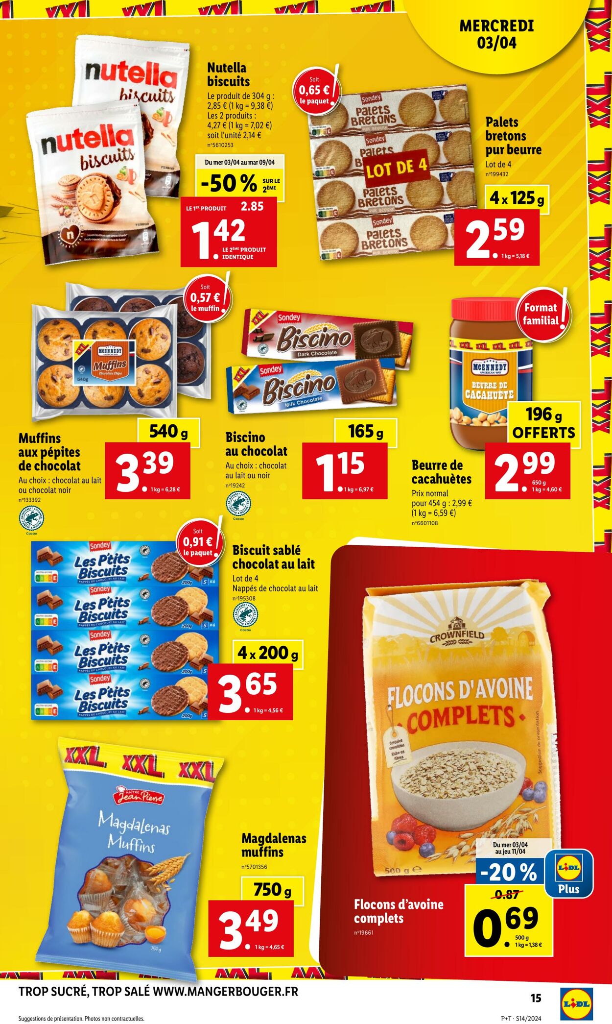 Catalogue Lidl 03.04.2024 - 09.04.2024