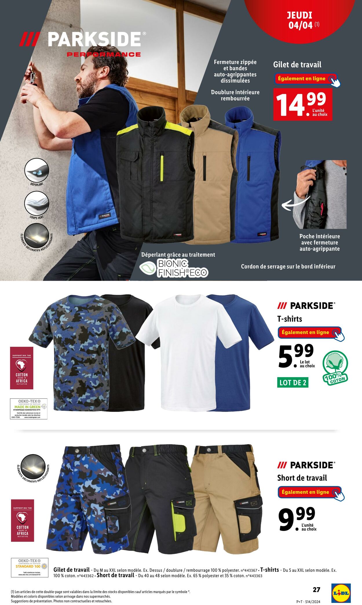 Catalogue Lidl 03.04.2024 - 09.04.2024