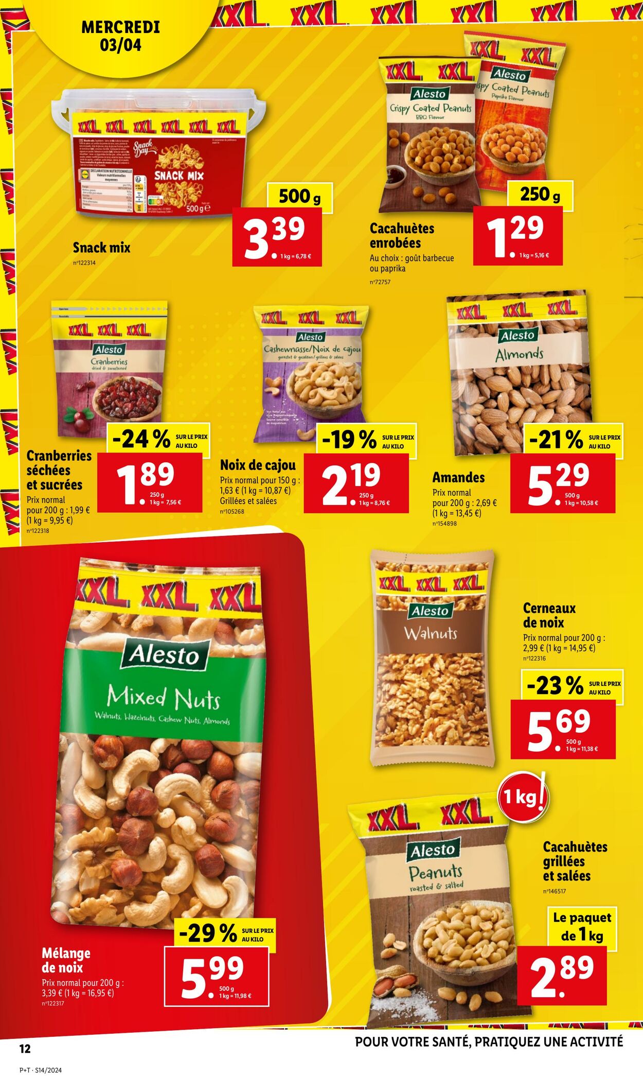 Catalogue Lidl 03.04.2024 - 09.04.2024