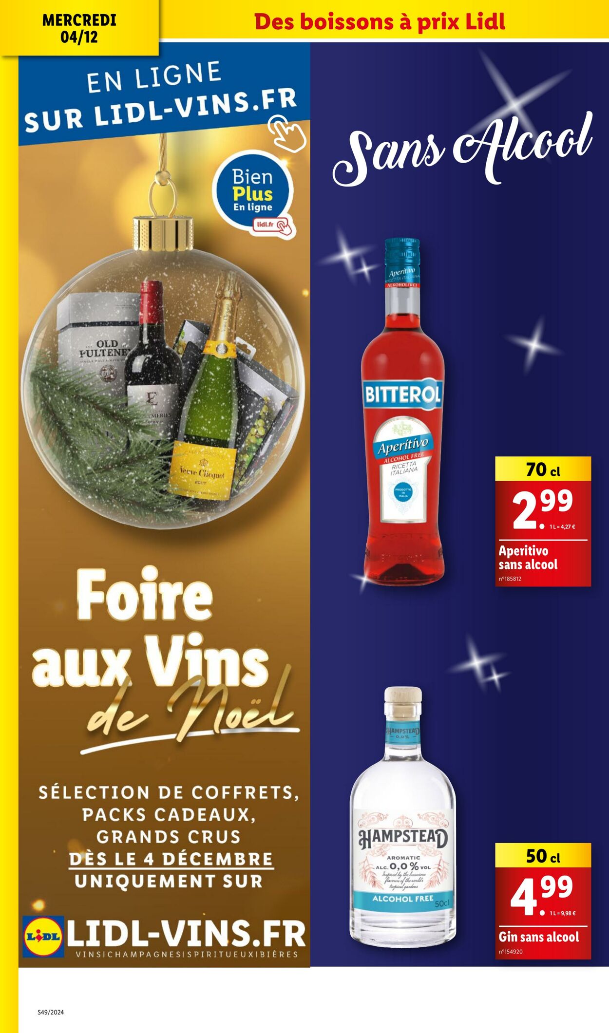 Catalogue Lidl 27.11.2024 - 08.12.2024