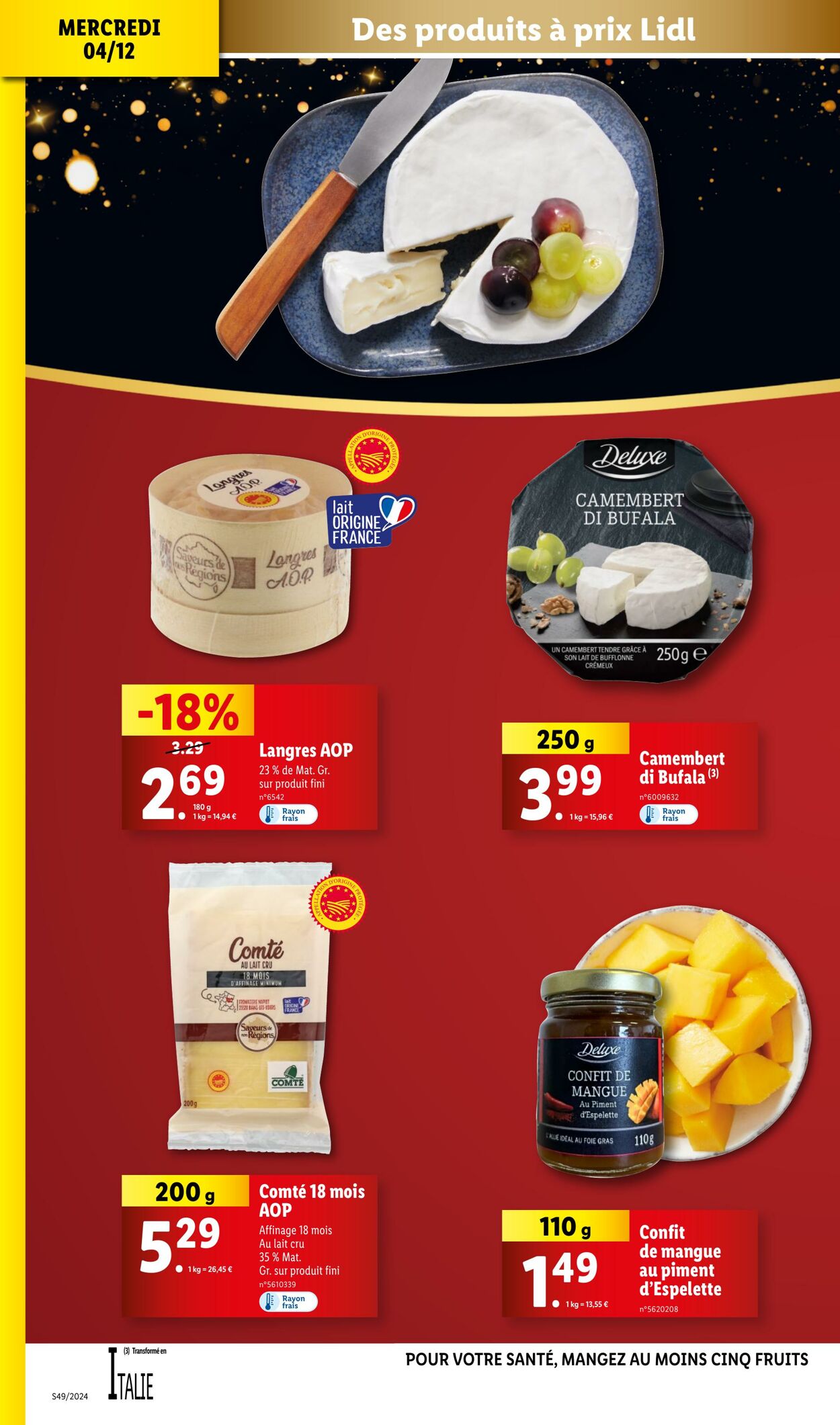 Catalogue Lidl 27.11.2024 - 08.12.2024