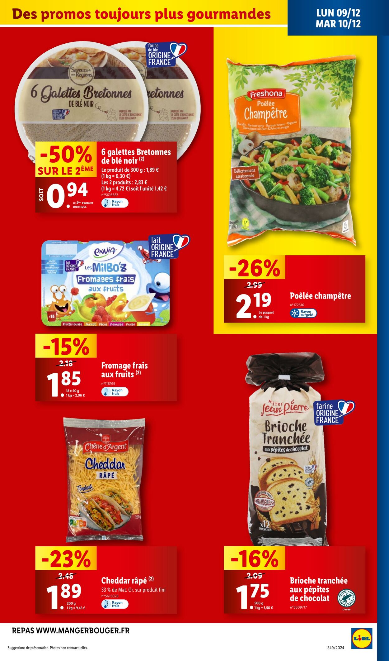 Catalogue Lidl 27.11.2024 - 08.12.2024