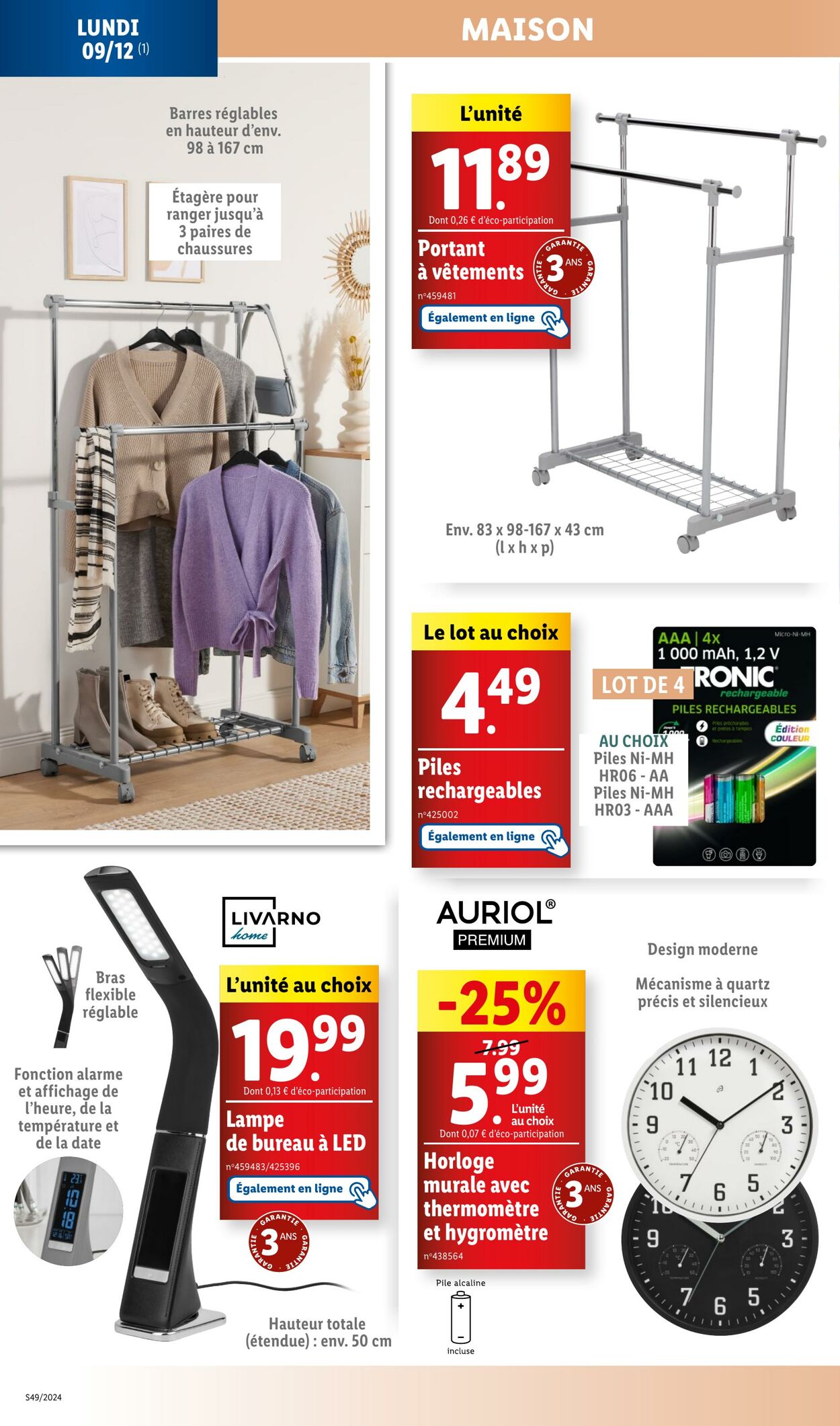 Catalogue Lidl 27.11.2024 - 08.12.2024