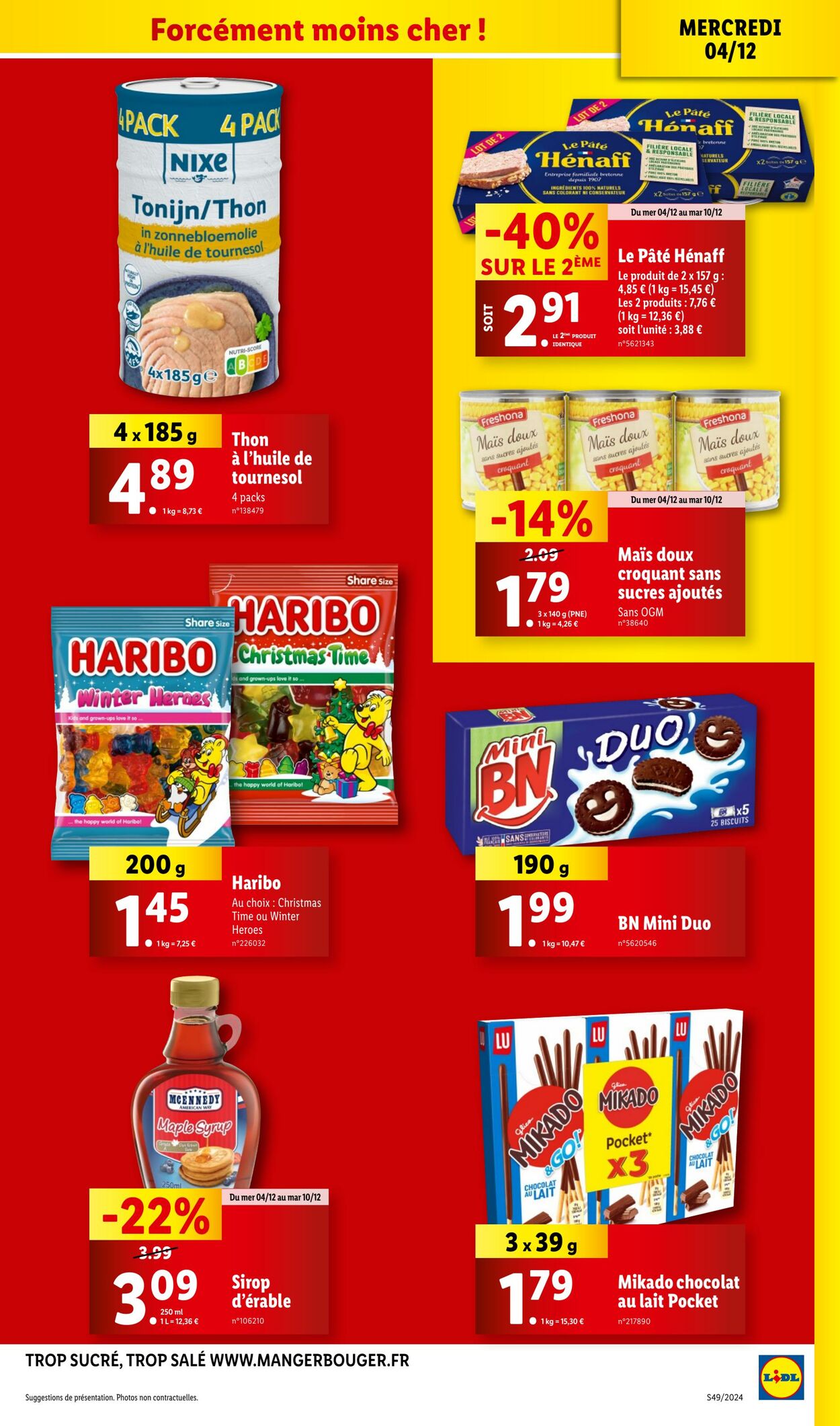 Catalogue Lidl 27.11.2024 - 08.12.2024