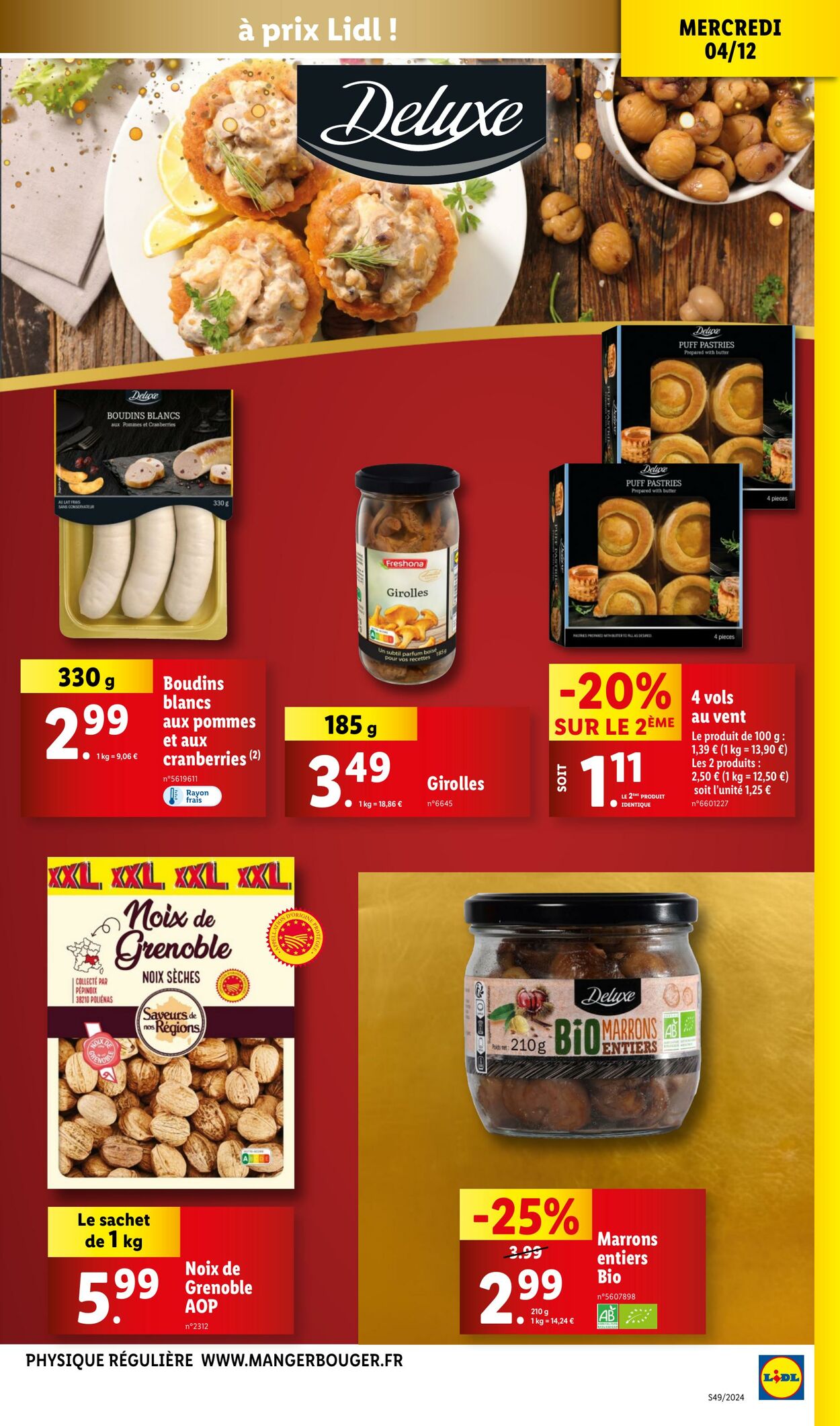 Catalogue Lidl 27.11.2024 - 08.12.2024