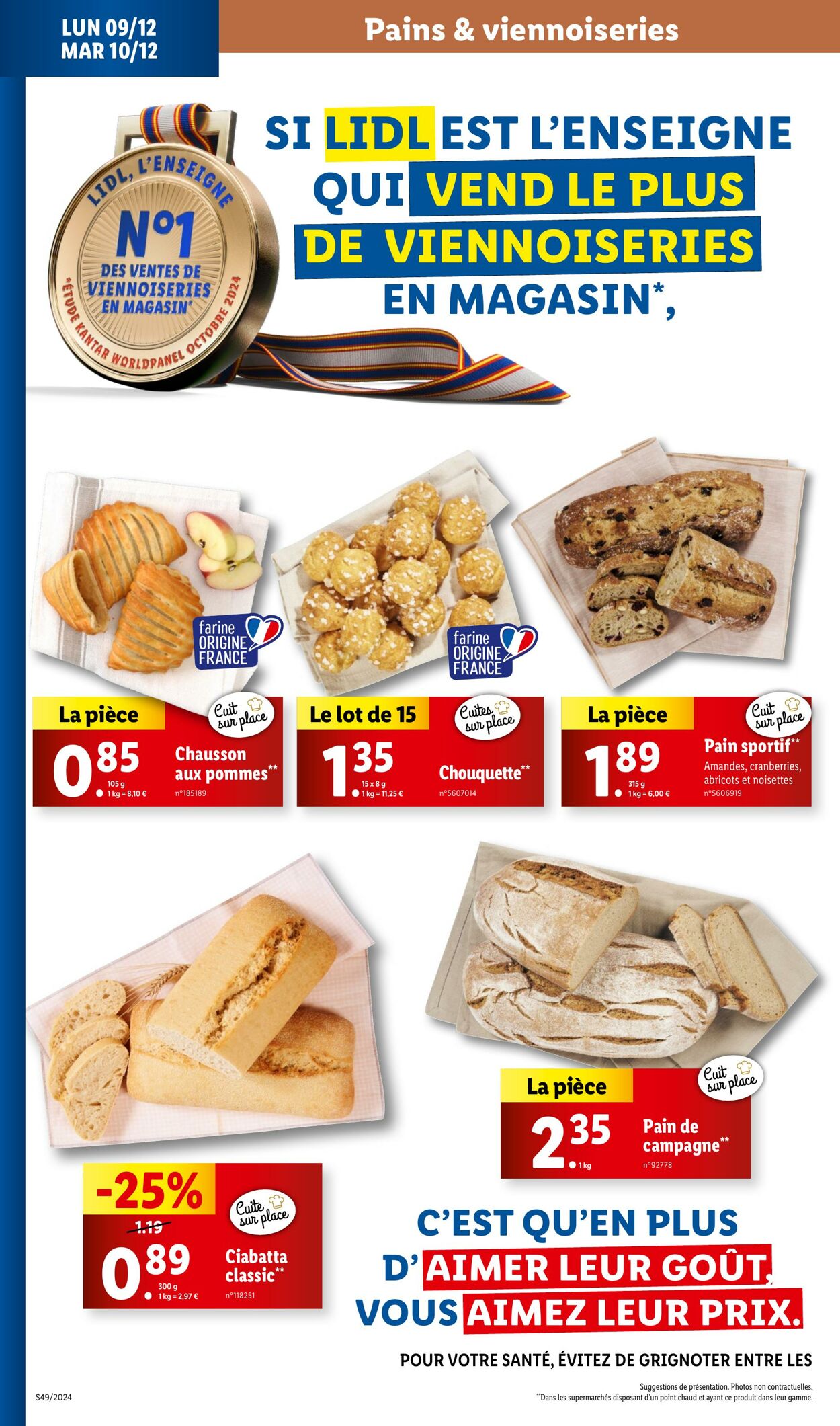 Catalogue Lidl 27.11.2024 - 08.12.2024