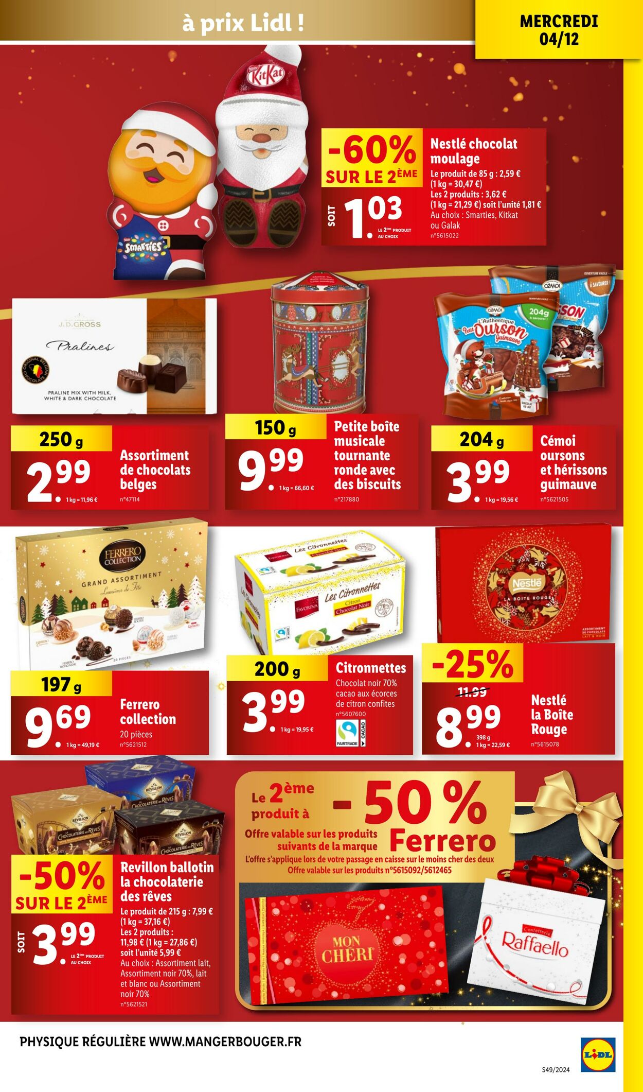 Catalogue Lidl 27.11.2024 - 08.12.2024