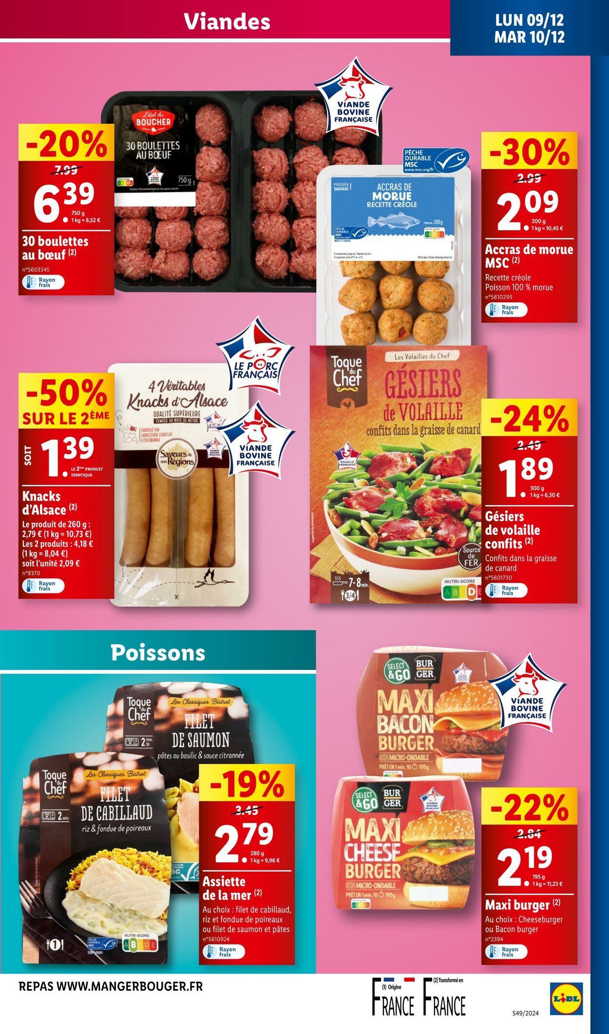 Catalogue Lidl 27.11.2024 - 08.12.2024