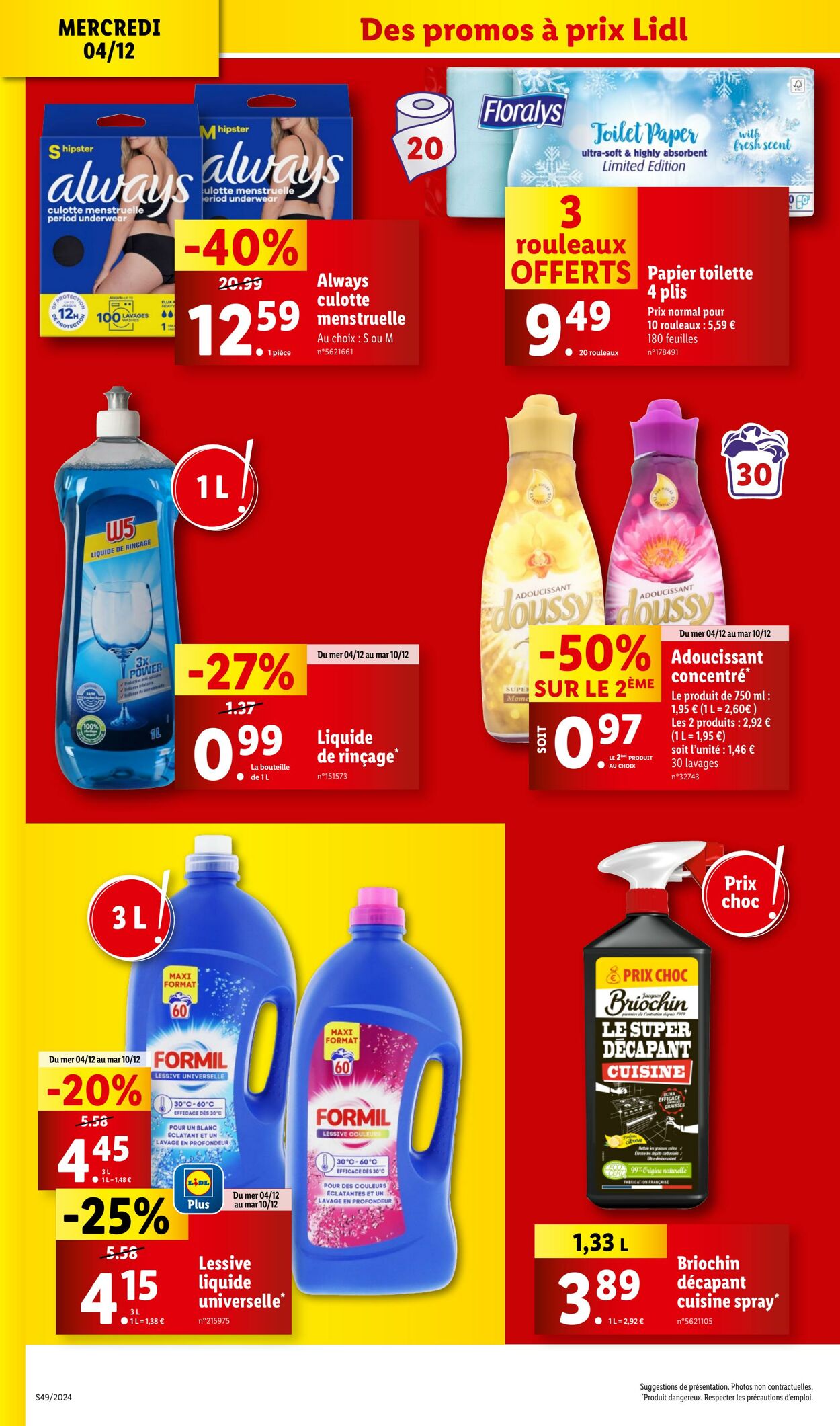 Catalogue Lidl 27.11.2024 - 08.12.2024