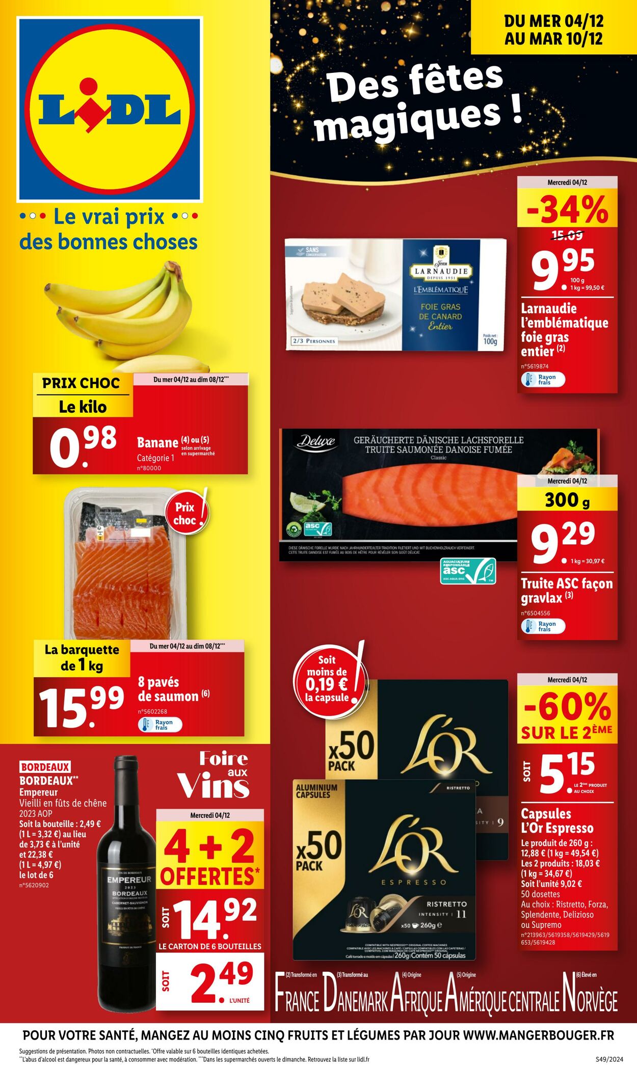 Catalogue Lidl - Du 04/12 au 10/12 27 nov. 2024 - 8 déc. 2024