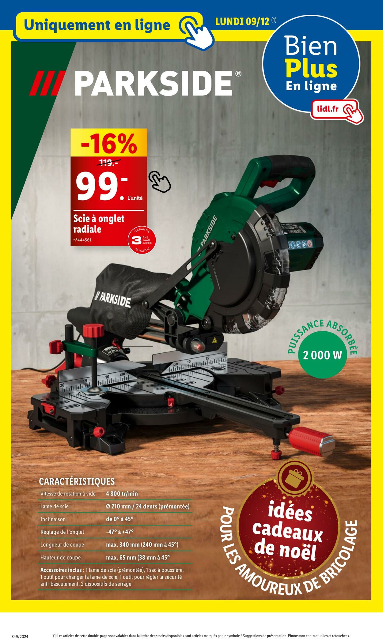 Catalogue Lidl 03.12.2024 - 15.12.2024