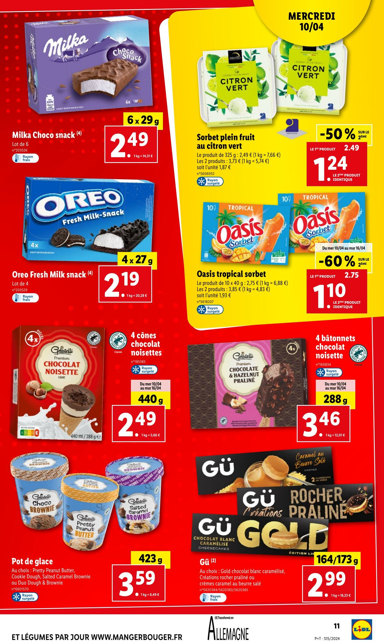 Catalogue Lidl 10.04.2024 - 16.04.2024