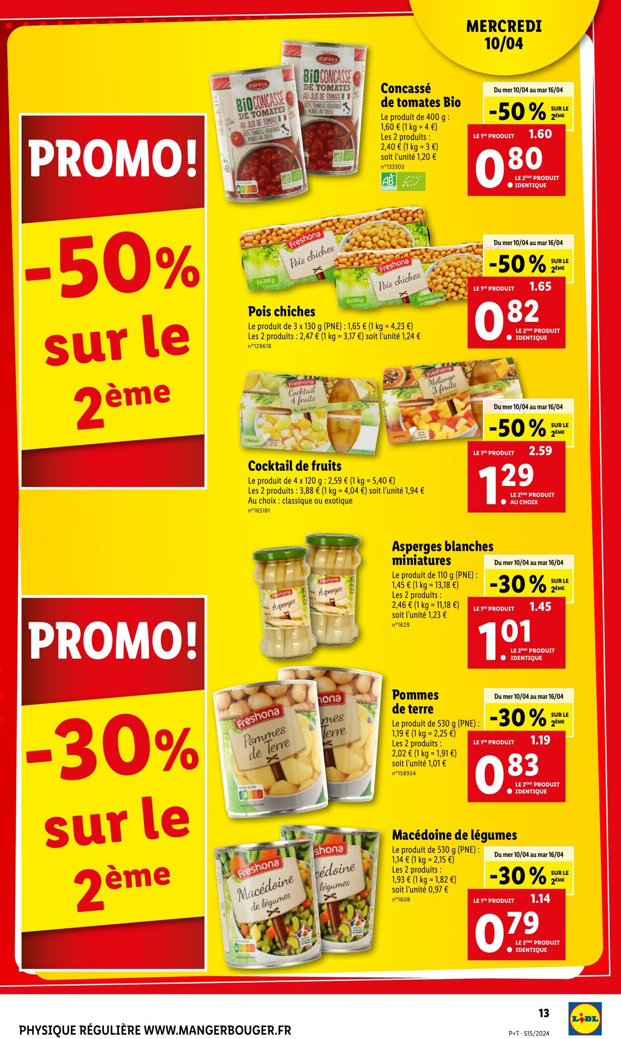 Catalogue Lidl 10.04.2024 - 16.04.2024