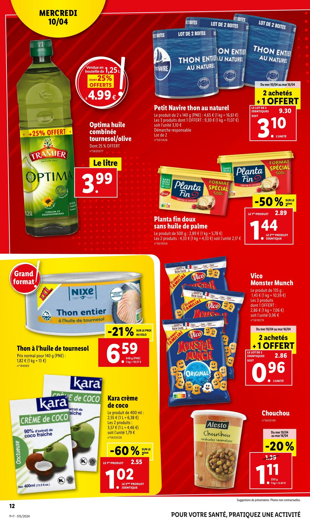 Catalogue Lidl 10.04.2024 - 16.04.2024