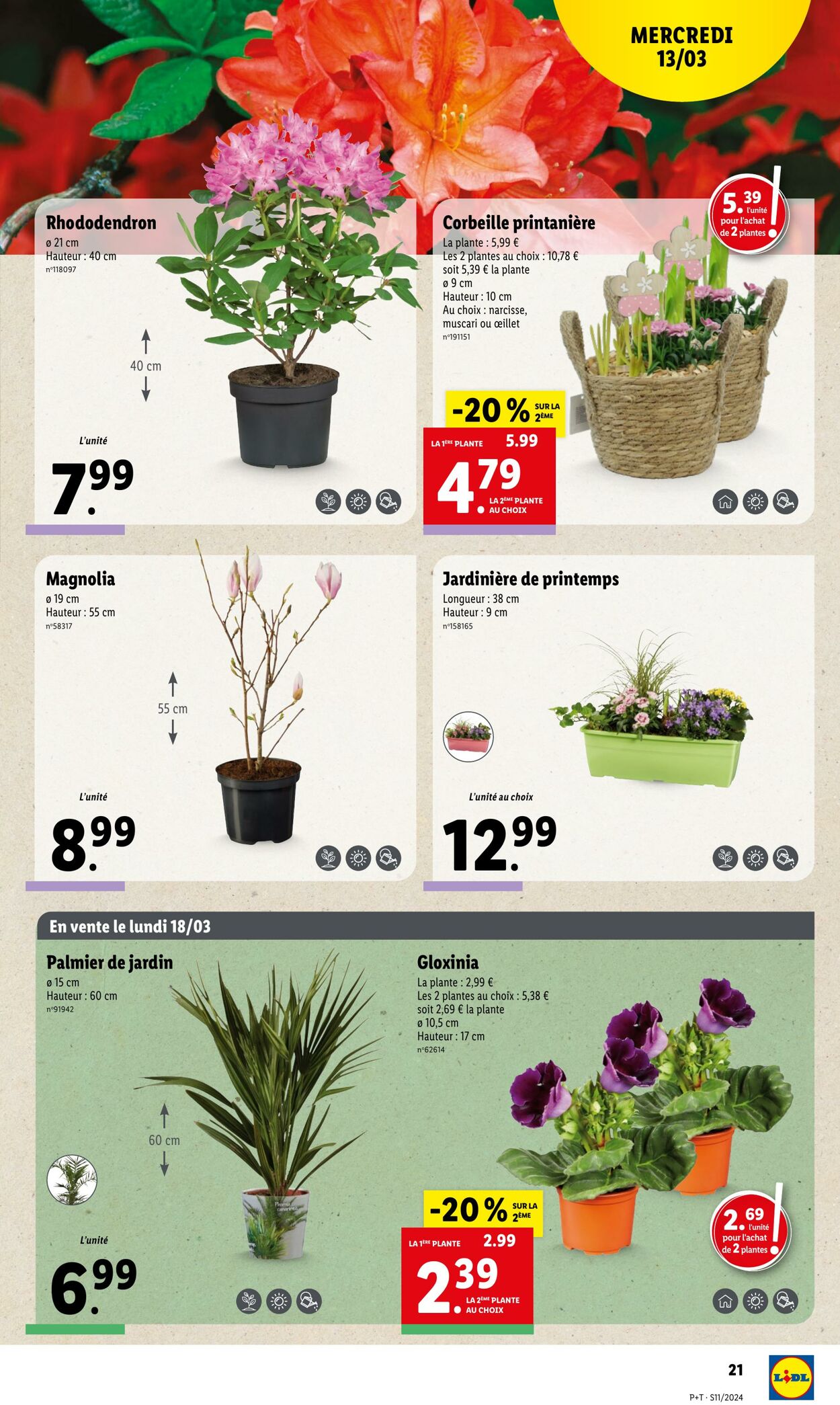 Catalogue Lidl 13.03.2024 - 19.03.2024