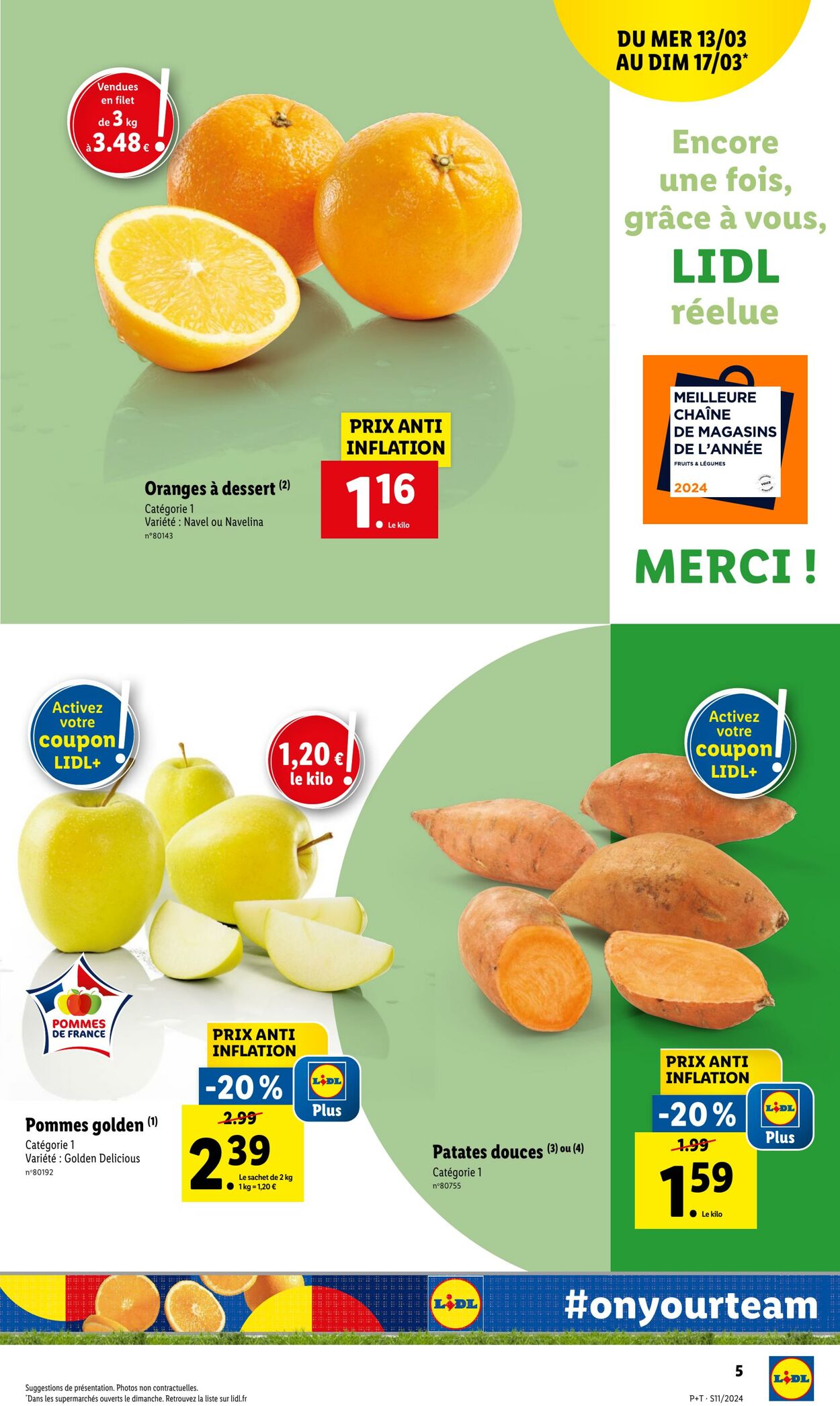 Catalogue Lidl 13.03.2024 - 19.03.2024