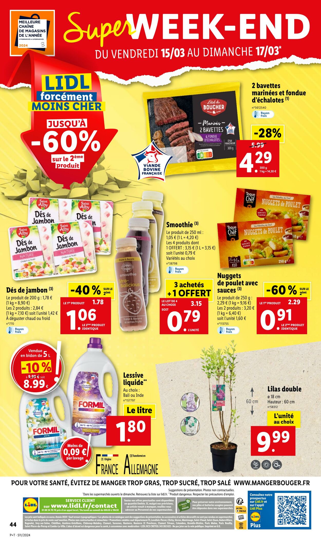 Catalogue Lidl 13.03.2024 - 19.03.2024