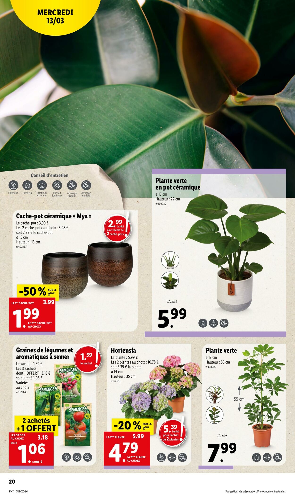 Catalogue Lidl 13.03.2024 - 19.03.2024