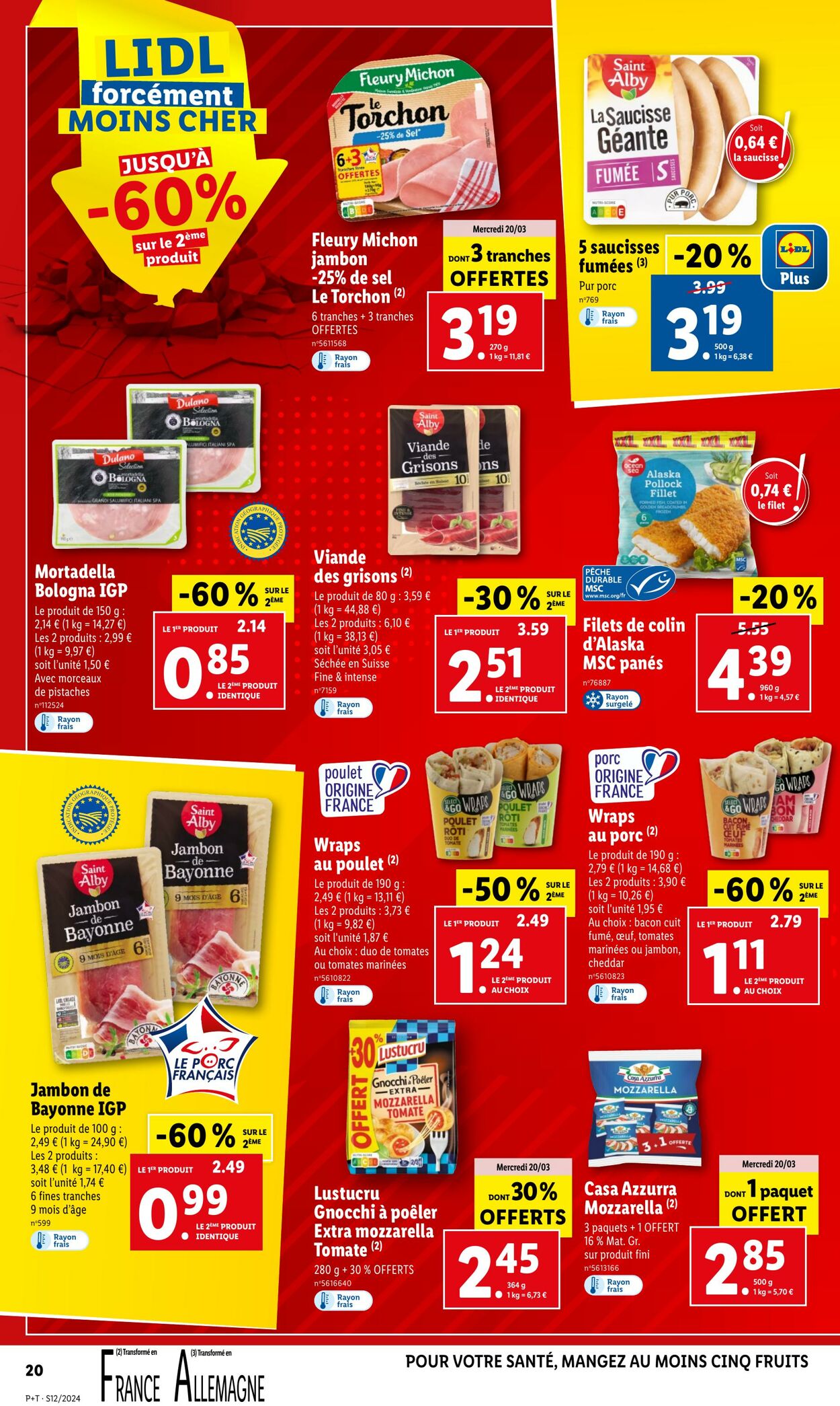 Catalogue Lidl 20.03.2024 - 26.03.2024